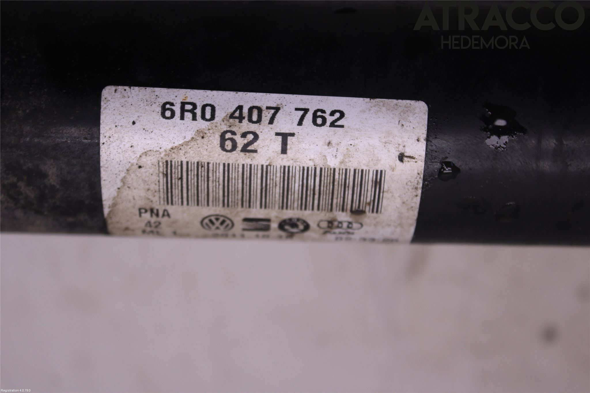 Volkswagen VW POLO 10-17 Drivaksel Foran Kompl Høyre