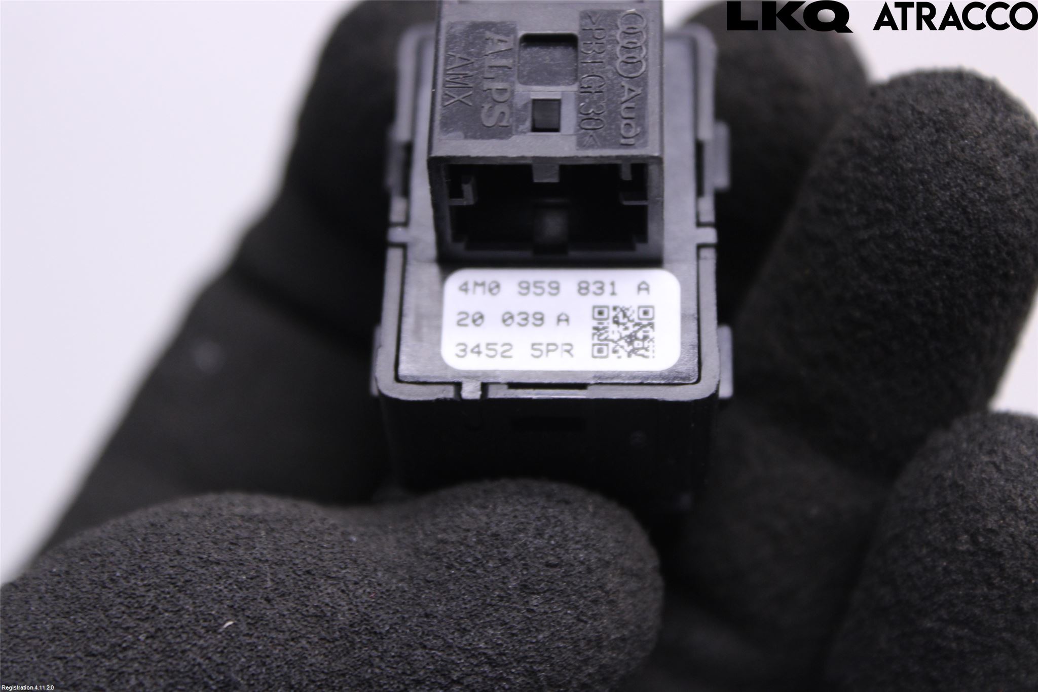 Audi A4/S4 B9 20- Bryter Bakluke
