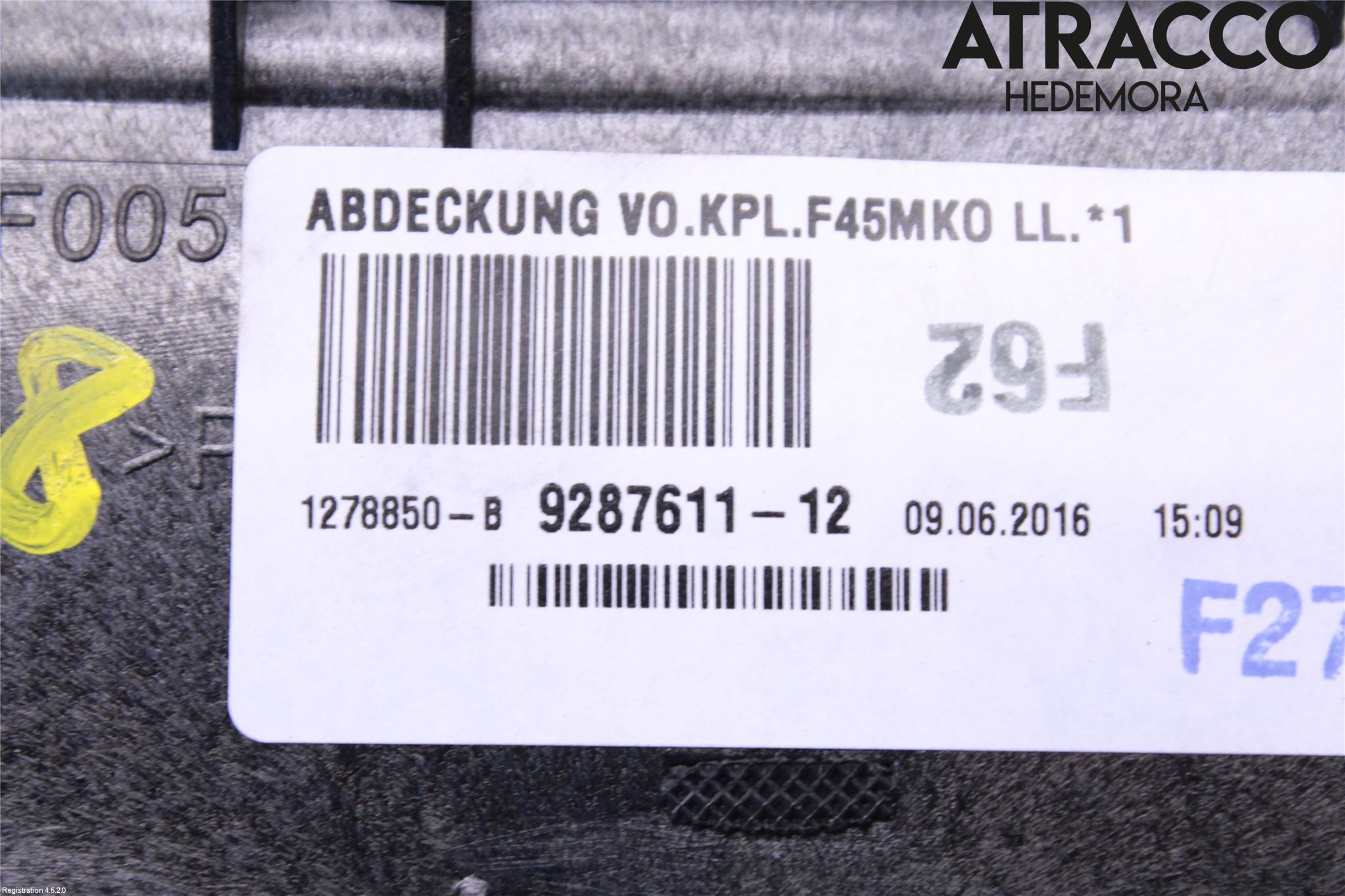BMW 2 F45 Active Tourer 14-21 Instrumentkonsoll Midt