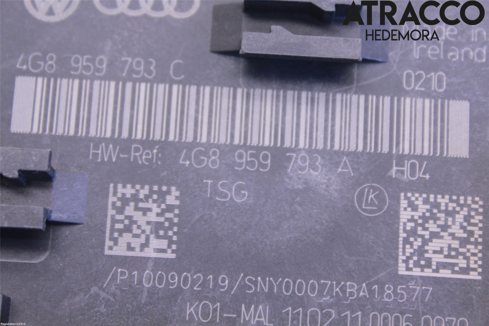 Audi A7/S7 4G 11-17 Styreenhet Dør