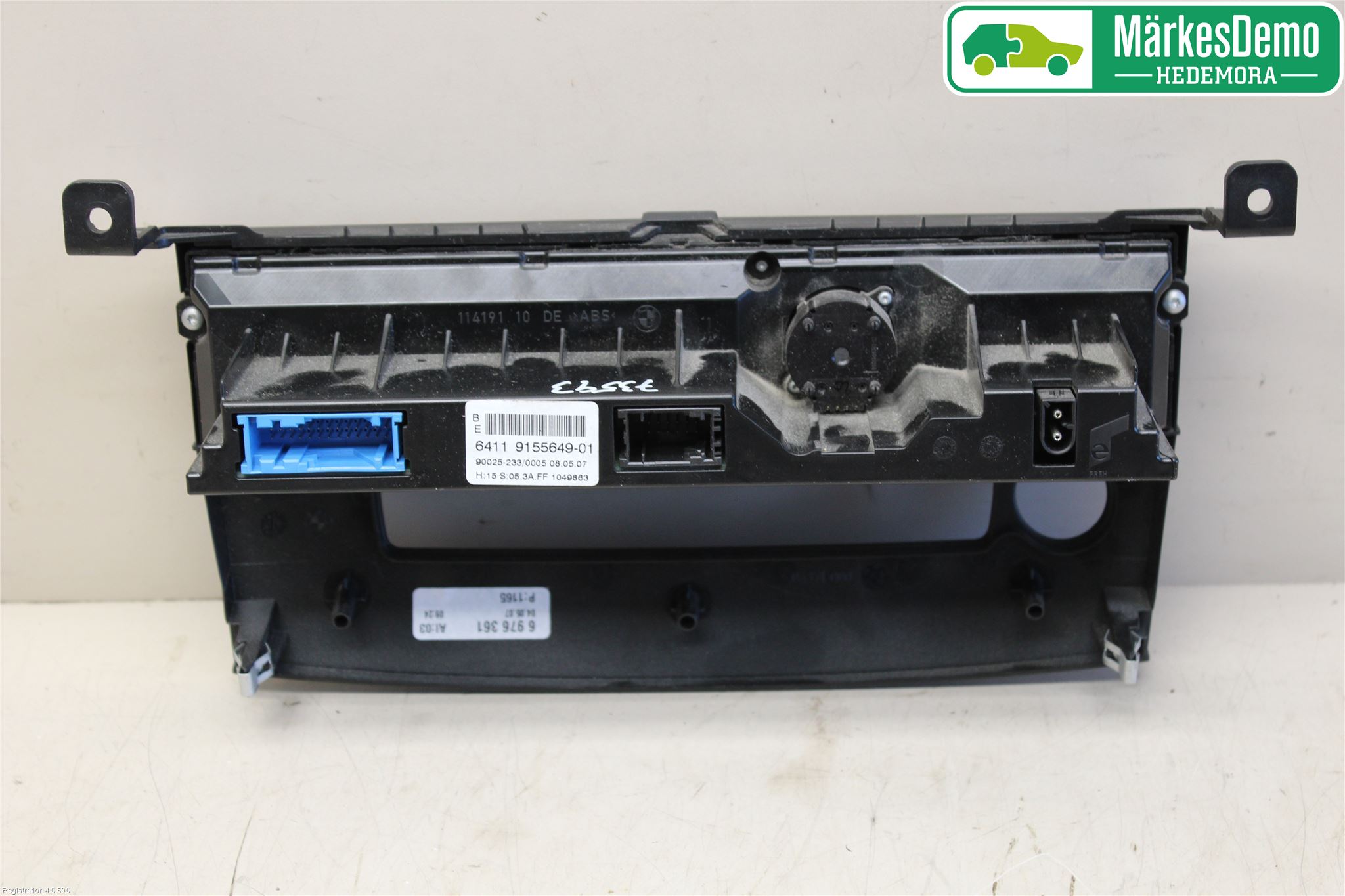 BMW 5 E60/61 Sed/Tou 02-10 Varme Ac Betjening-Display