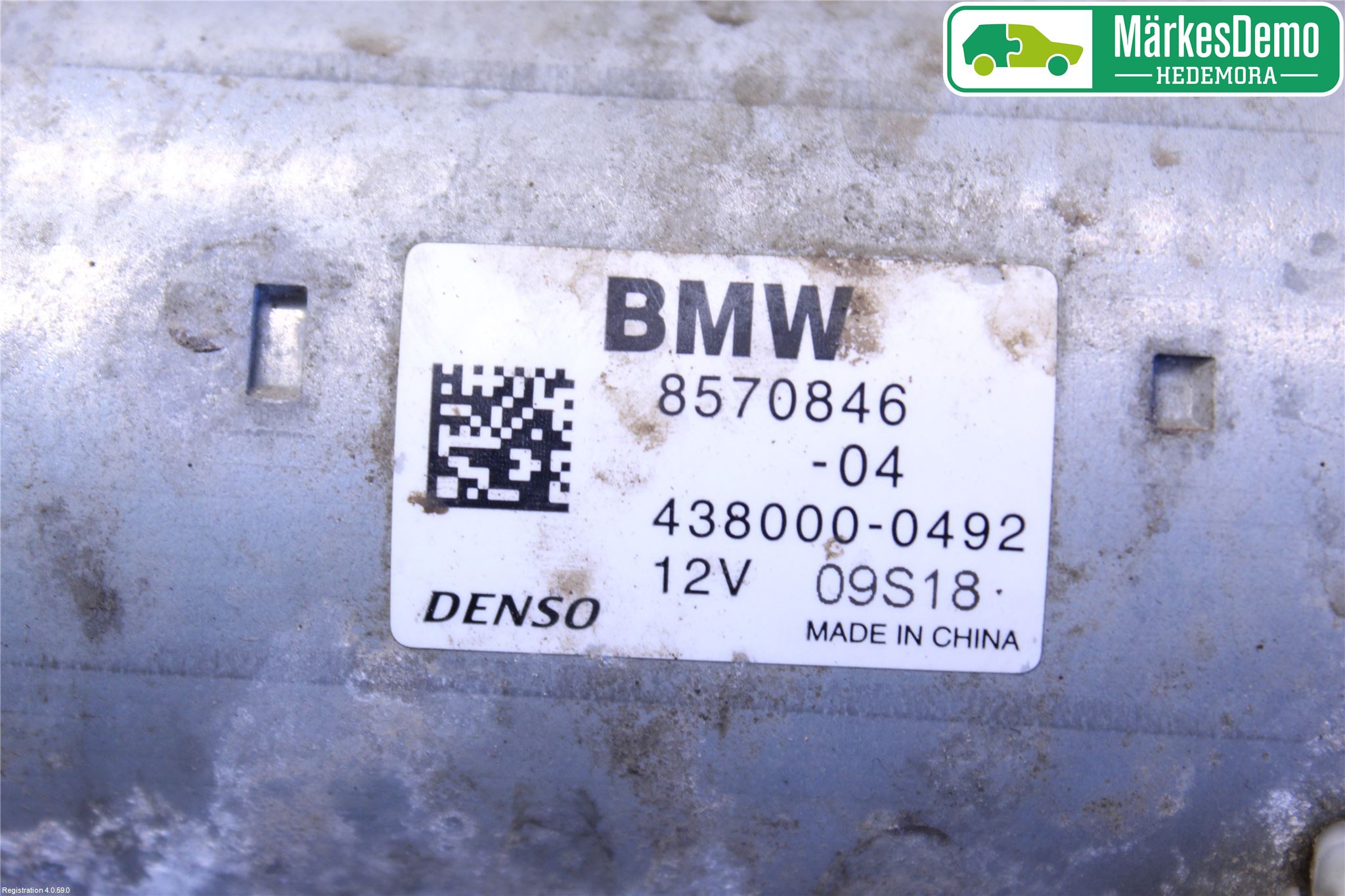 BMW 5 F10/F11/F18 09-17 Startmotor Diesel