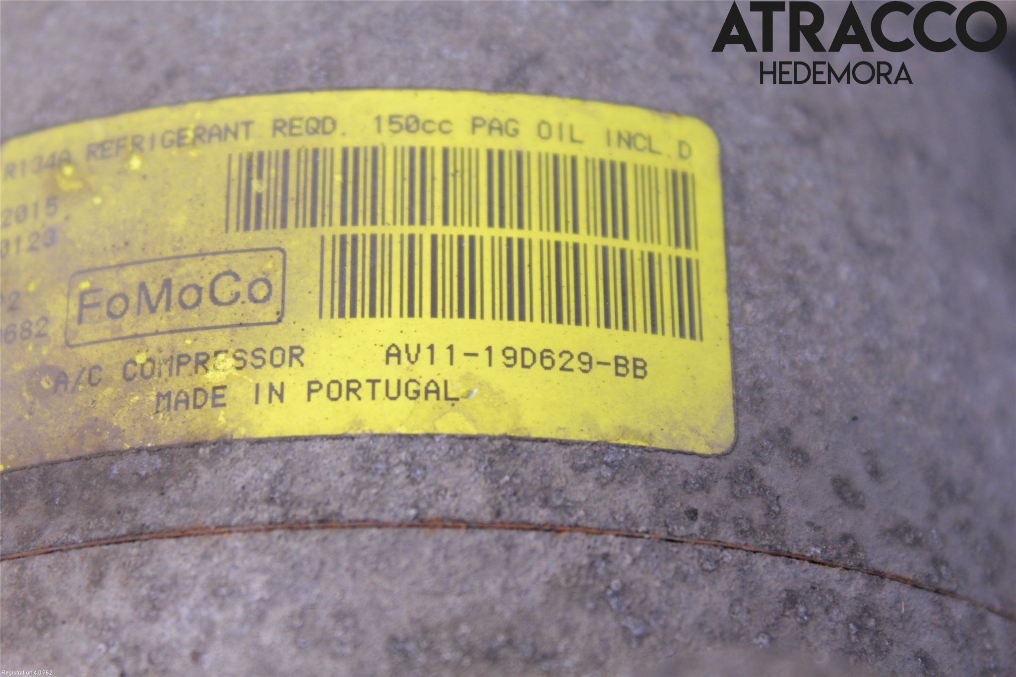 Ford FOCUS 15-18 Varme Ac Kompressor