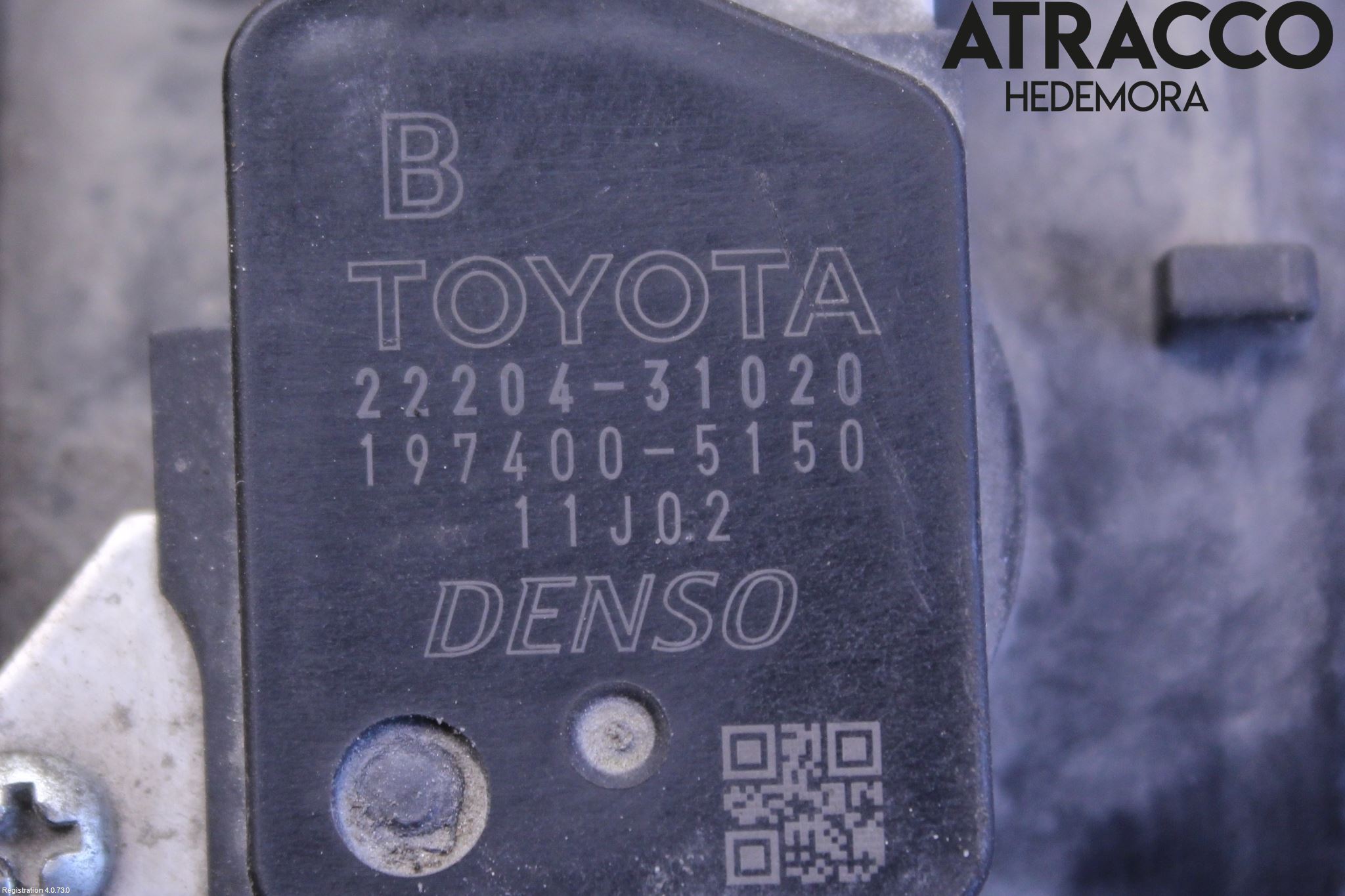Toyota AURIS 07-09 Inns Luftmassemåler