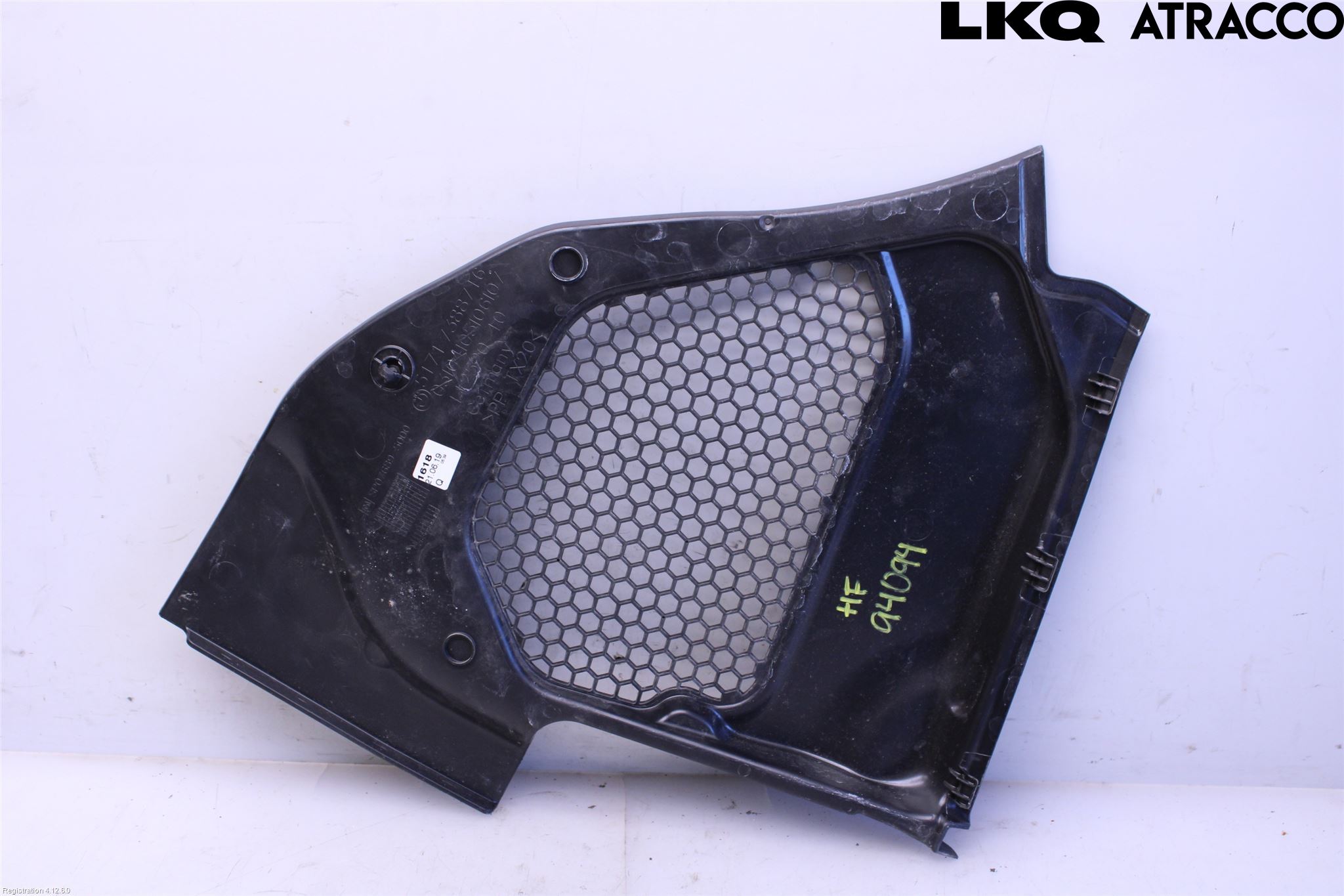 BMW 5 G30/G31/F90 17-23 Visker Deksel-Grill-Under Frr