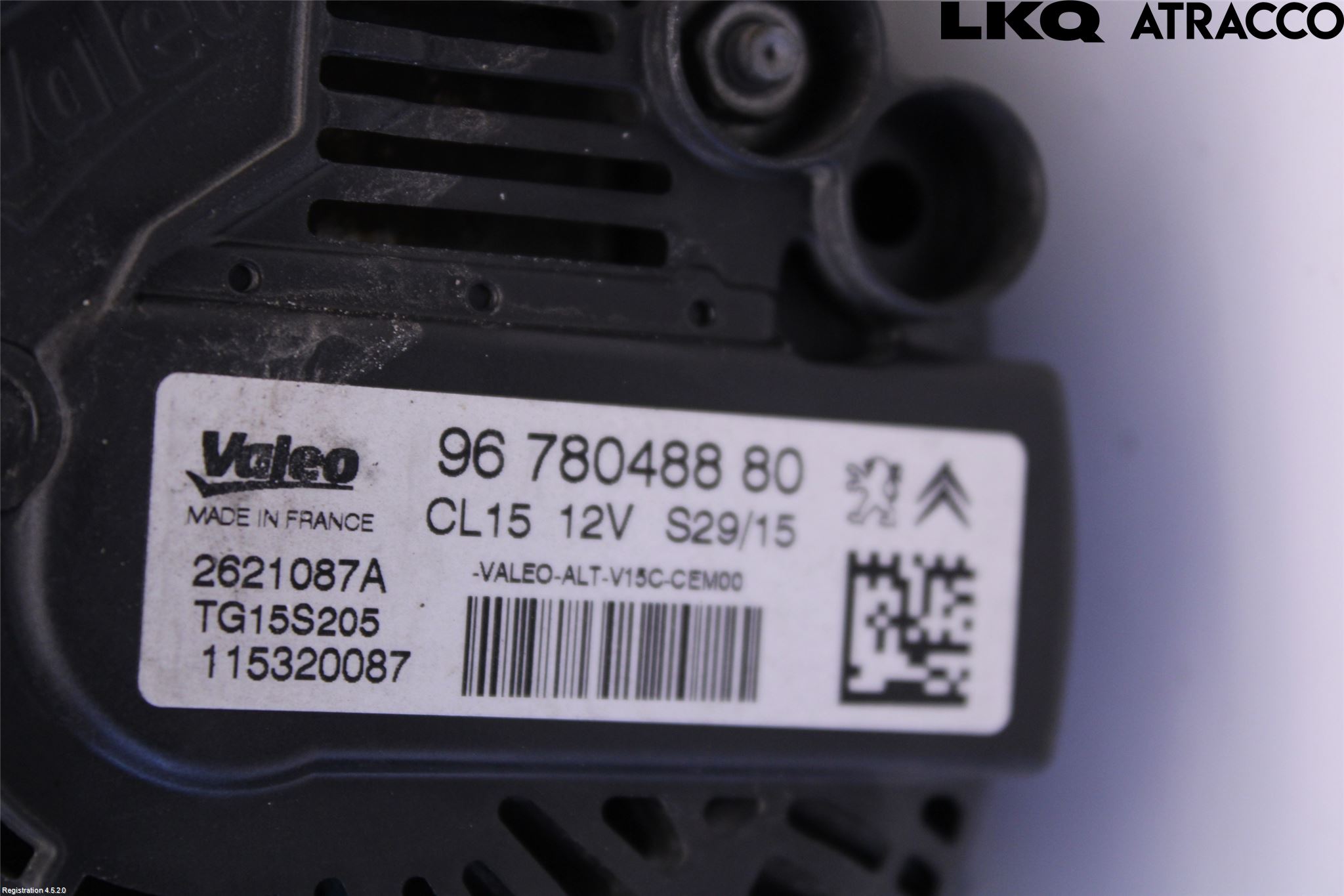Citroen BERLINGO 08-18 Dynamo