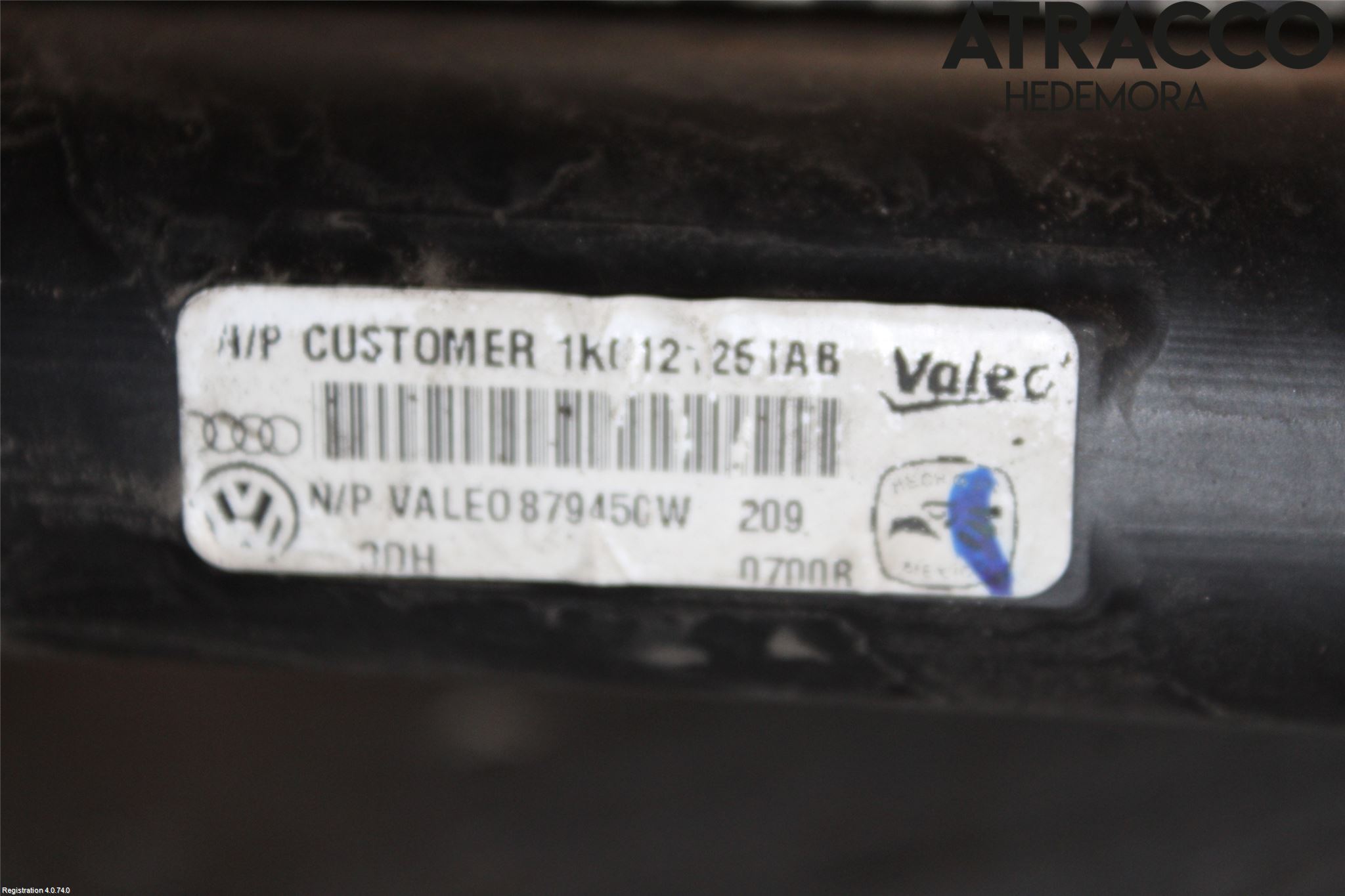 Volkswagen VW GOLF VI 09-13 Radiator Manuell