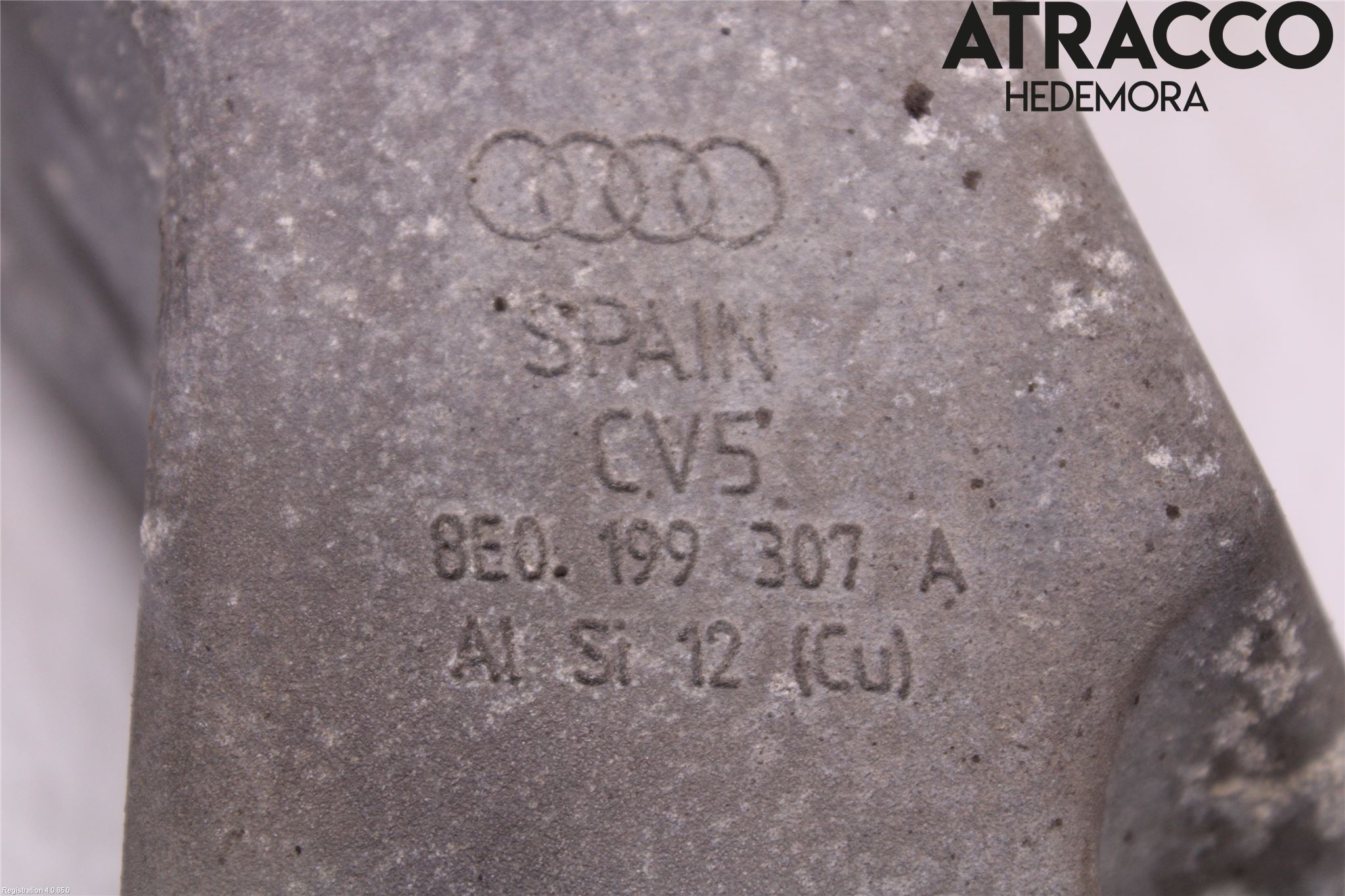 Audi A4/S4 01-05 Motor Feste Stål-Alu