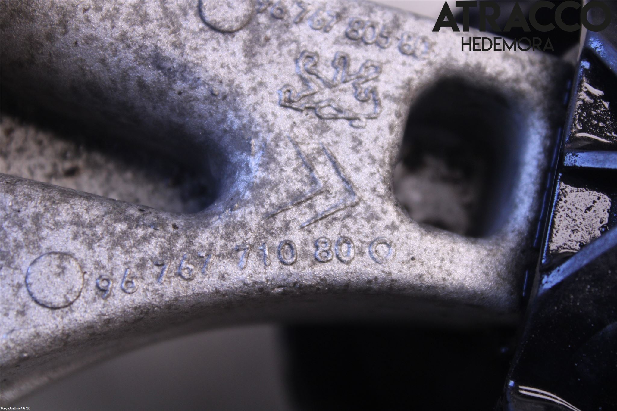 Peugeot 2008 13-20 Motor Feste Stål-Alu