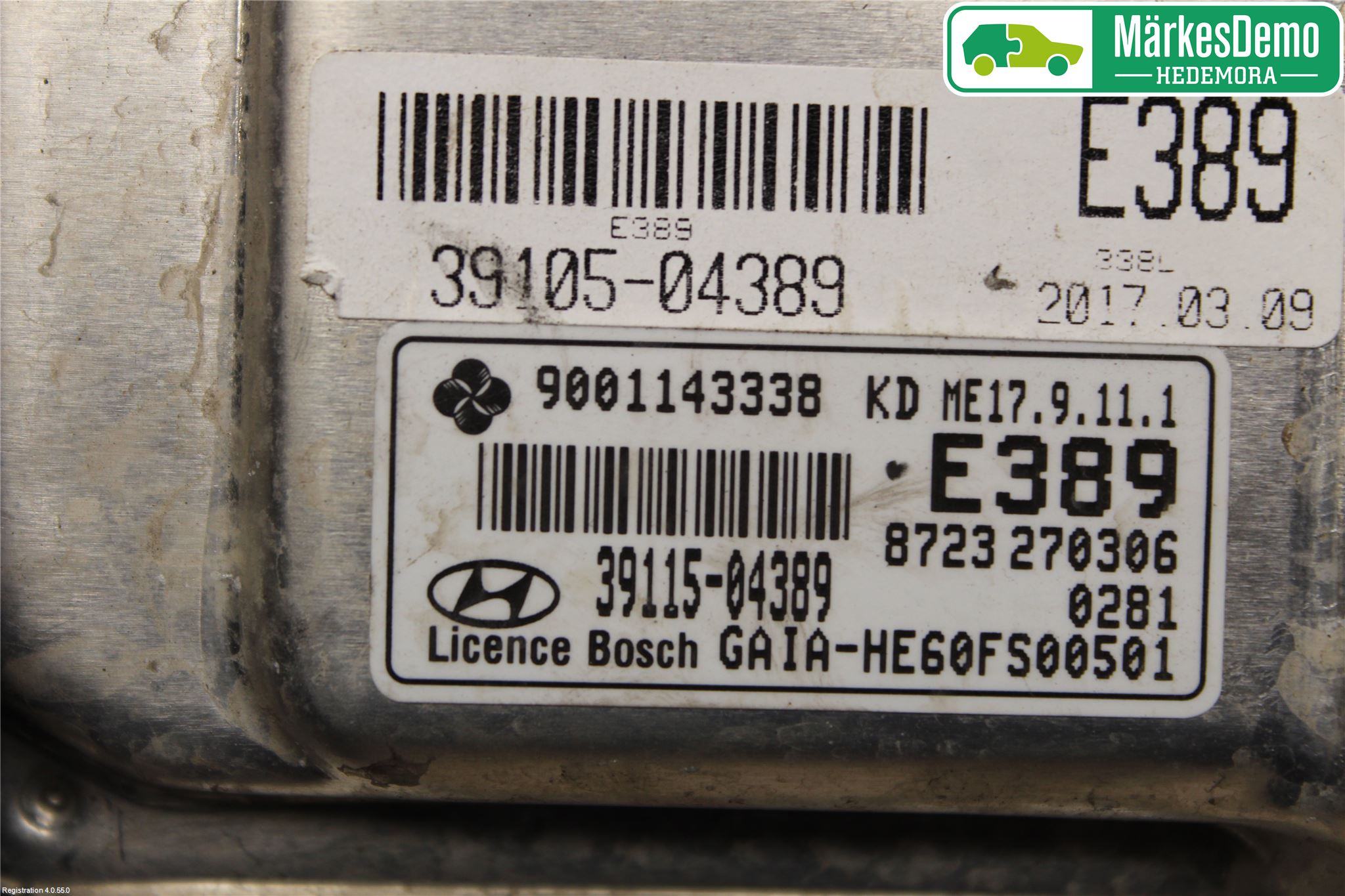 Hyundai i10 BA 17-20 Styreenhet Innsprøytning