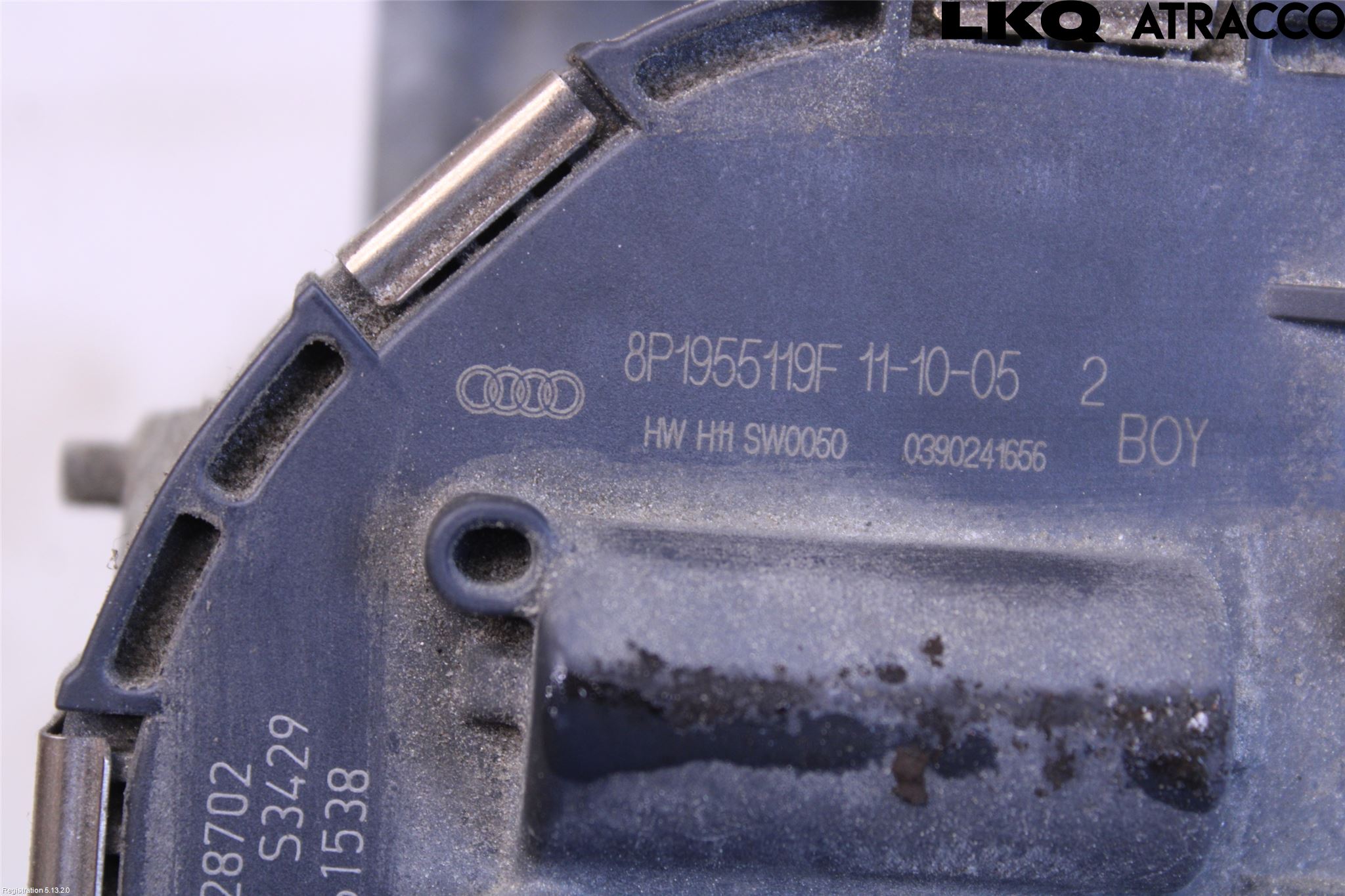 Audi A3/S3 05-13 Viskermotor Frontrute