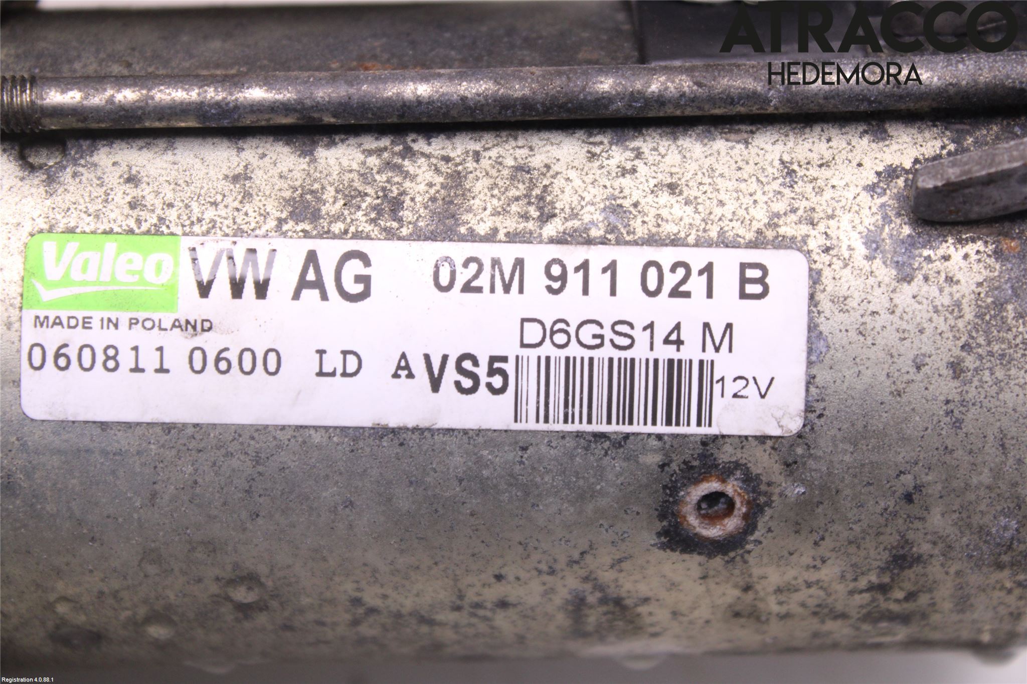 Volkswagen VW PASSAT CC 08-16 Startmotor