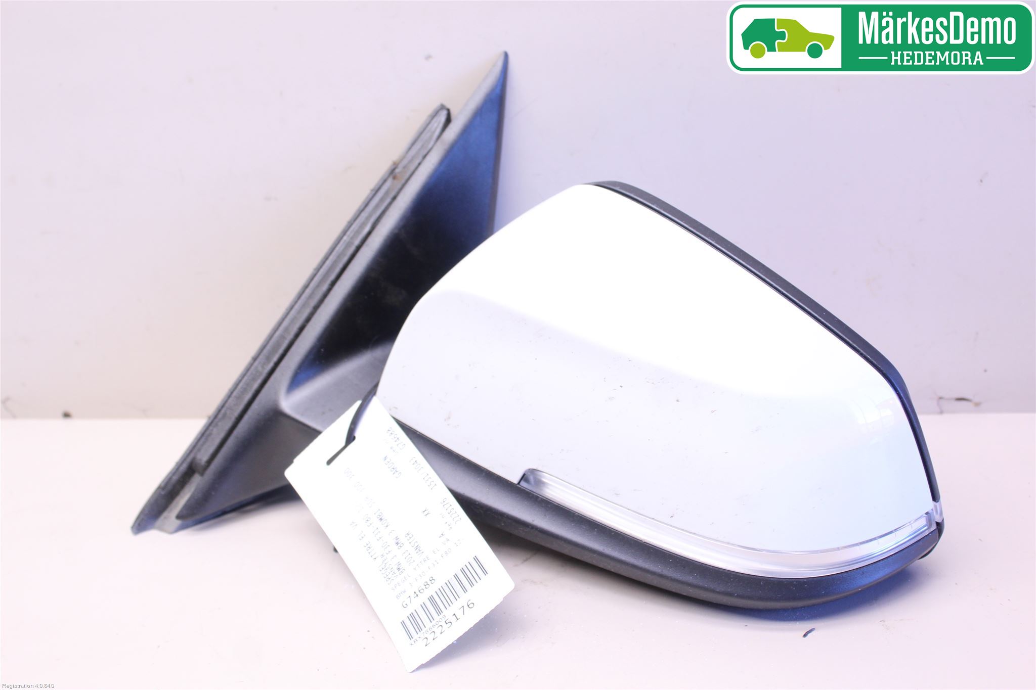 BMW 3 F30/F31/F80 12-19 Speil V M-El Justering