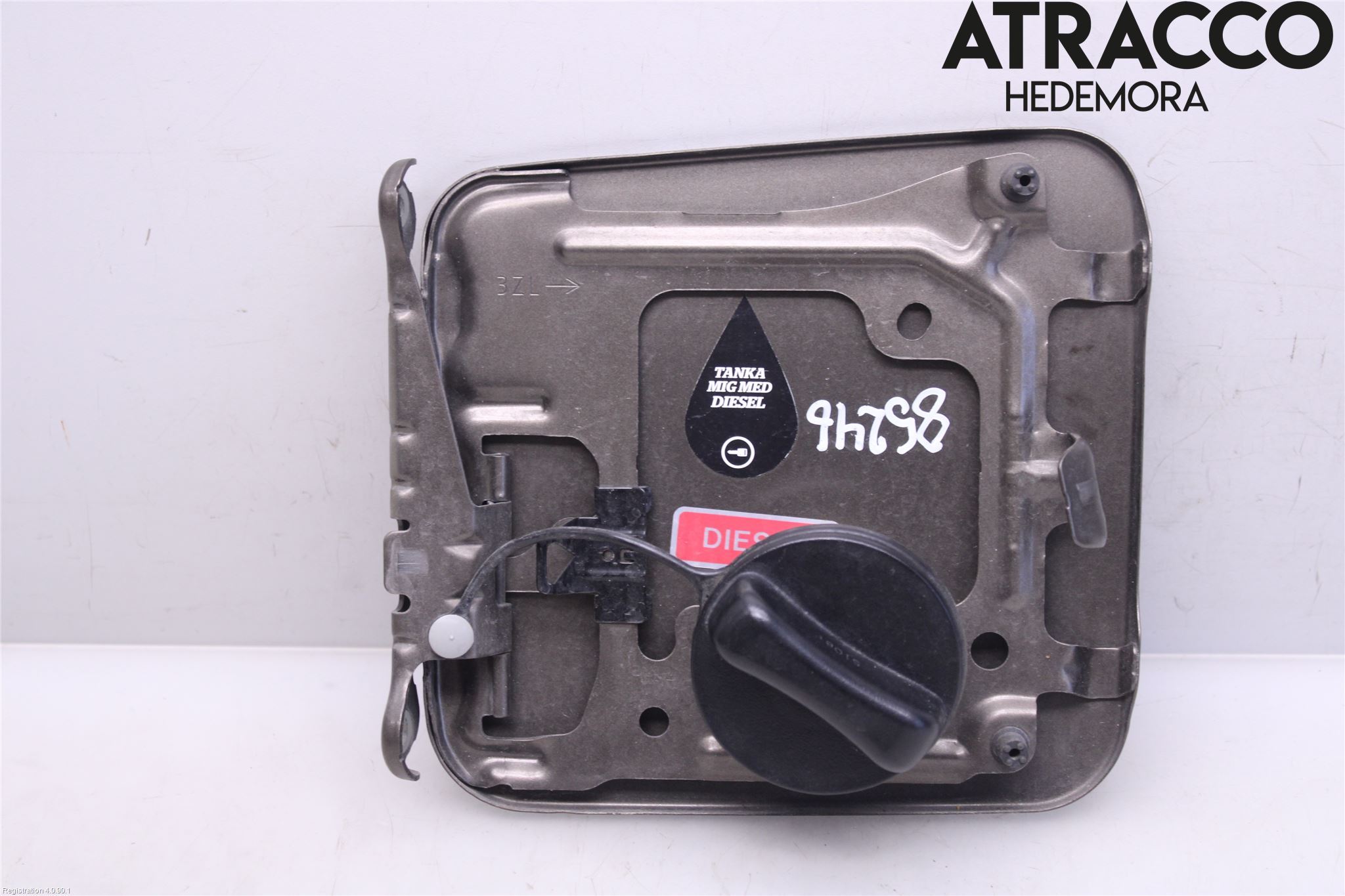Nissan PULSAR Drivstoff Tankluke