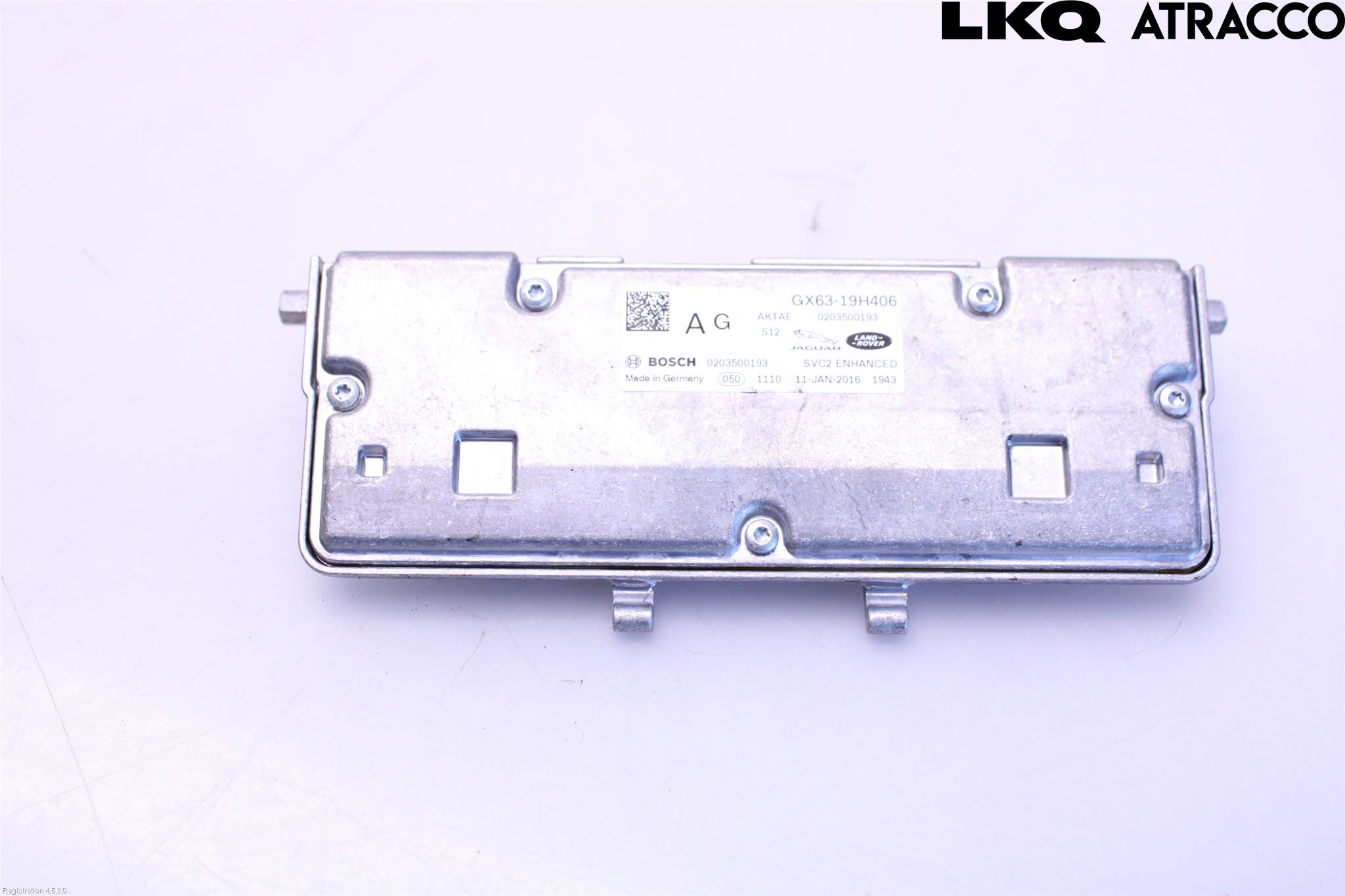 Jaguar XE (X760) 15-24 Sensor Kollisjonsbeskyttelse