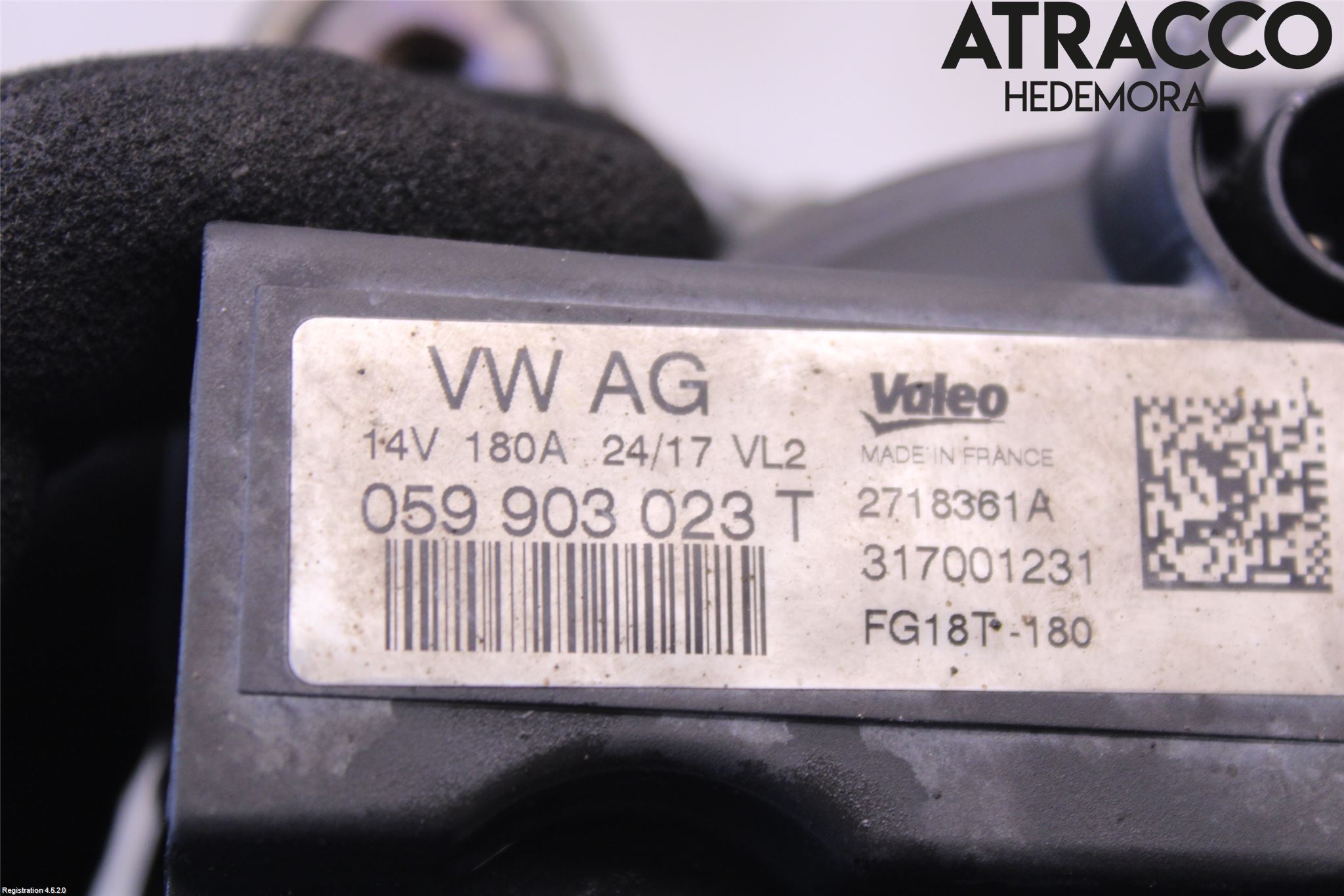 Volkswagen VW AMAROK 2H 10-22 Dynamo