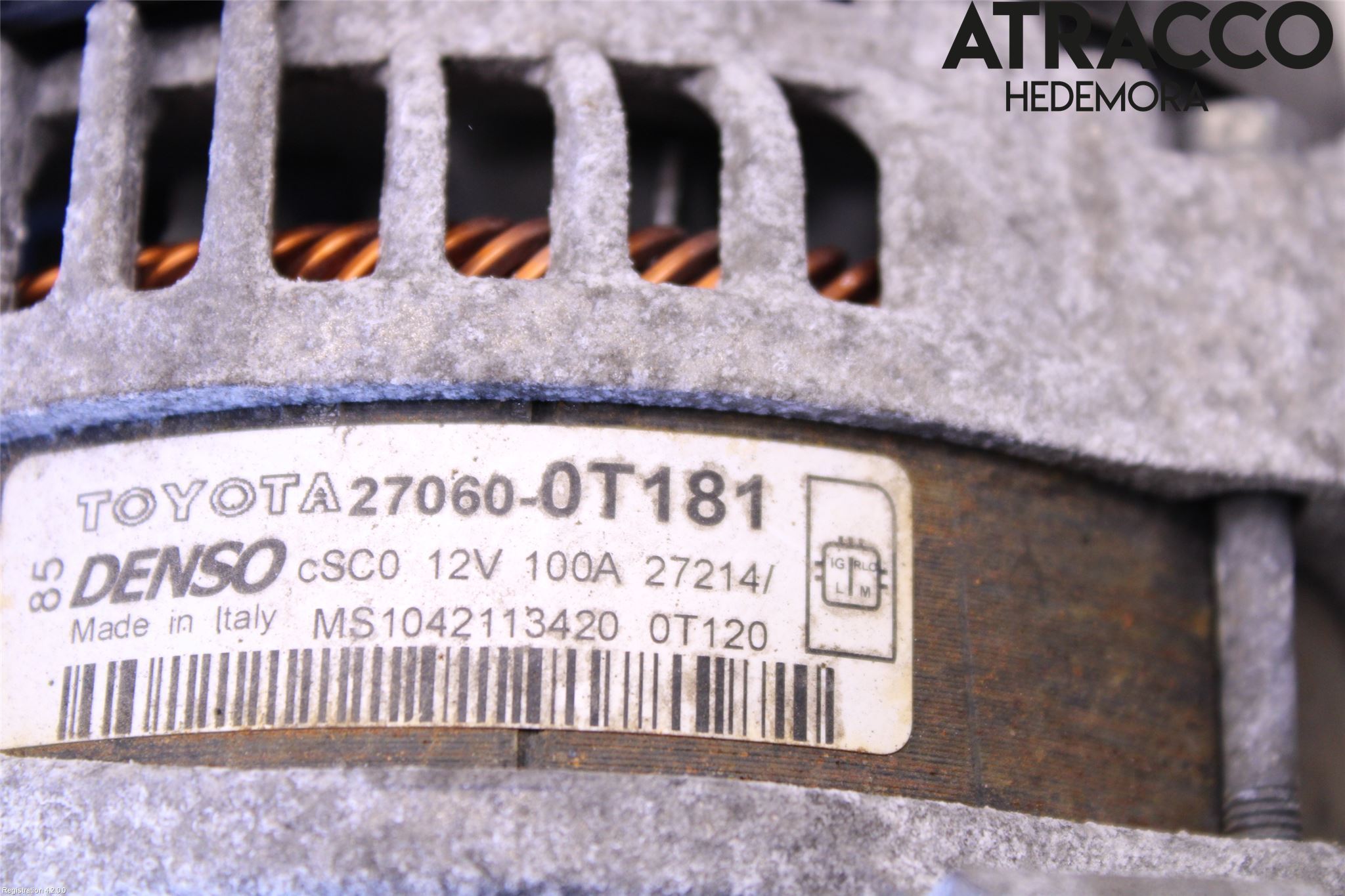 Toyota VERSO 09-18 Dynamo