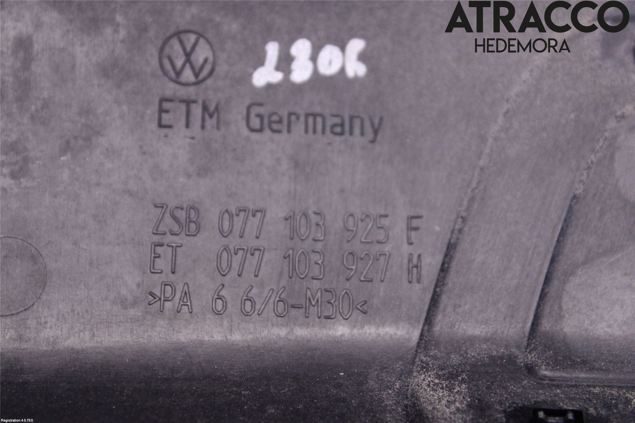 Volkswagen VW PHAETON Motor Deksel Over Motor