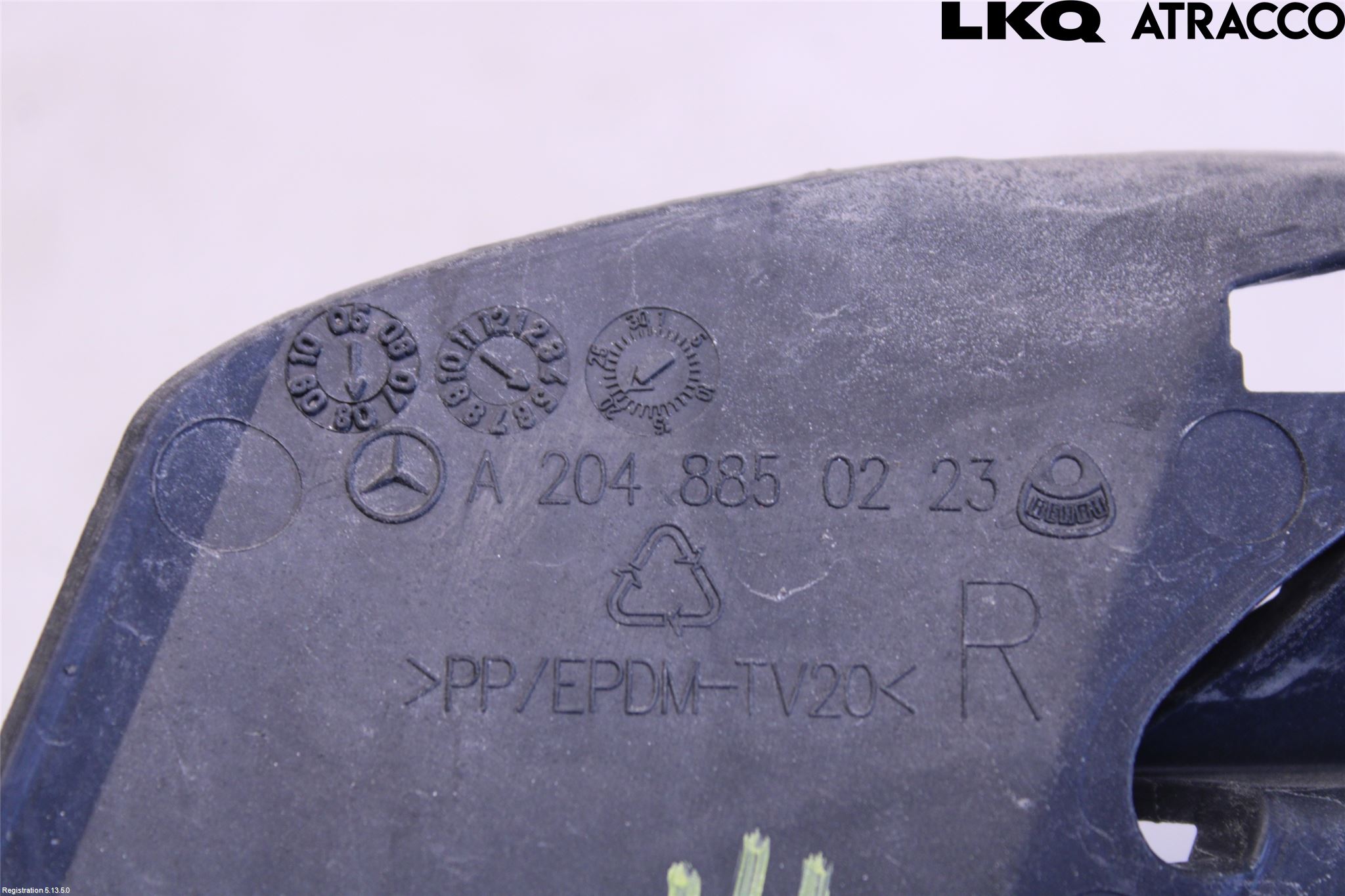 Mercedes-Benz MB C-KLASS (W204) 07-15 Frontlykt Kurve-Tåkelys Ramme