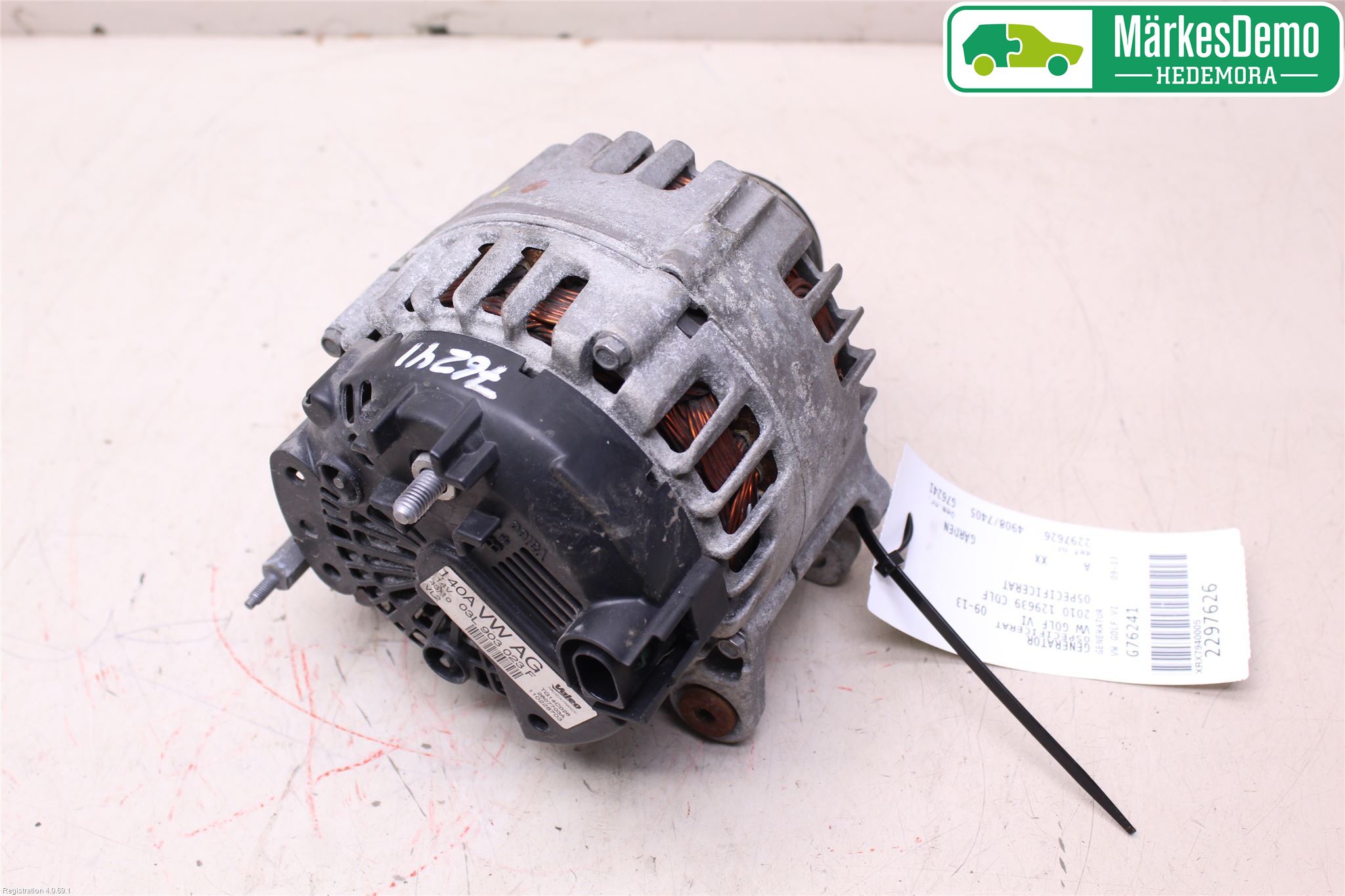 Volkswagen VW GOLF VI 09-13 Dynamo