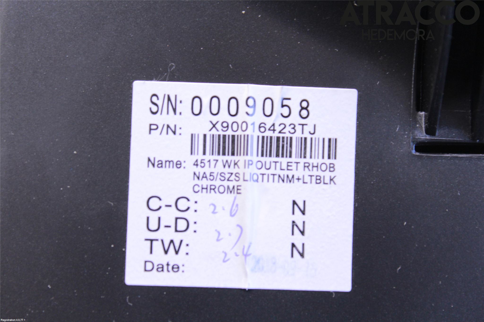 Jeep GRAND CHEROKEE 10-20 Dashbord Kanal - Dyse