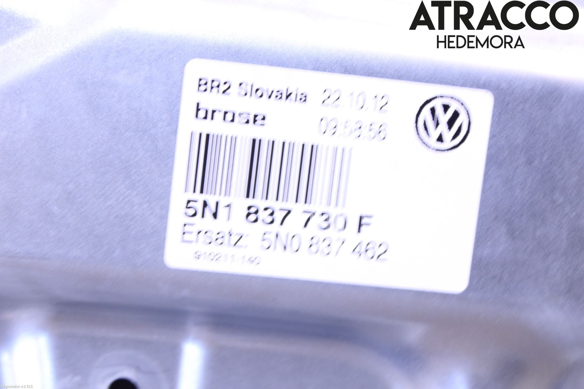 Volkswagen VW TIGUAN 07-16 Vindusheis El Komp