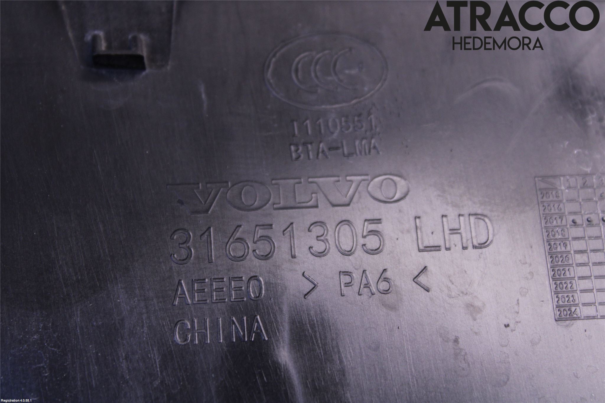 Volvo S90 17->> Luftstyring Front