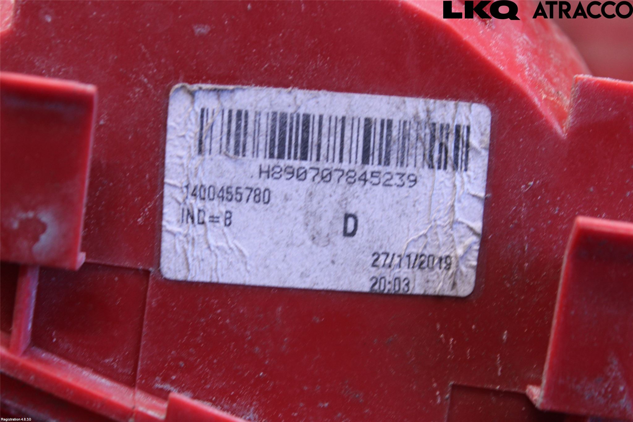 Peugeot EXPERT 07-14 Baklykt Høyre