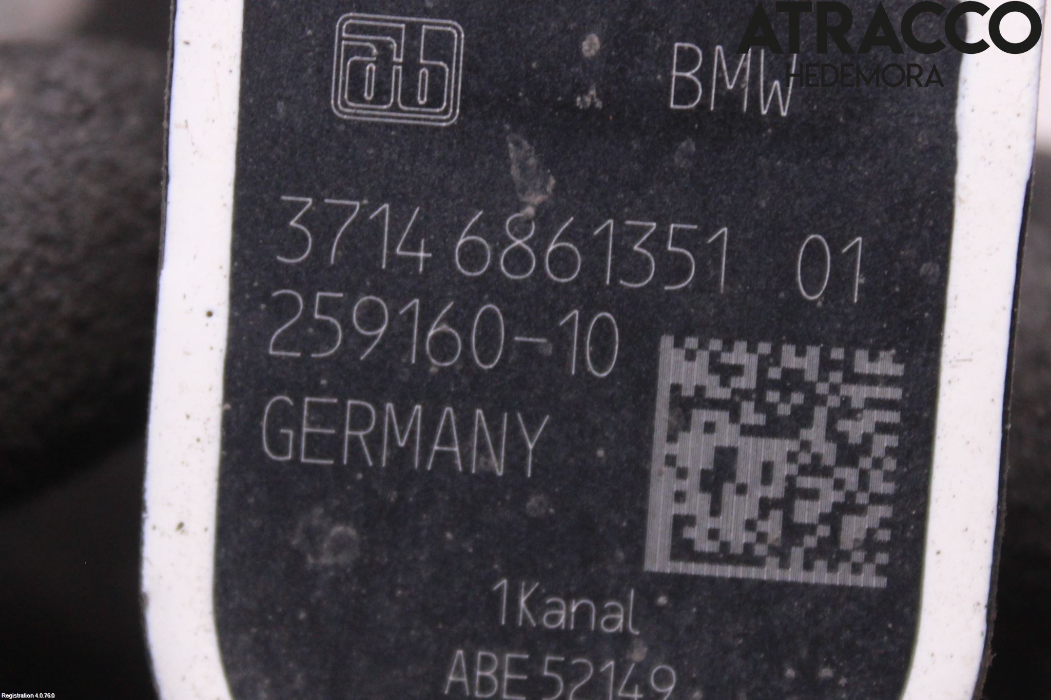 BMW 5 GT F07 09-17 Lastføler Bremser Bak