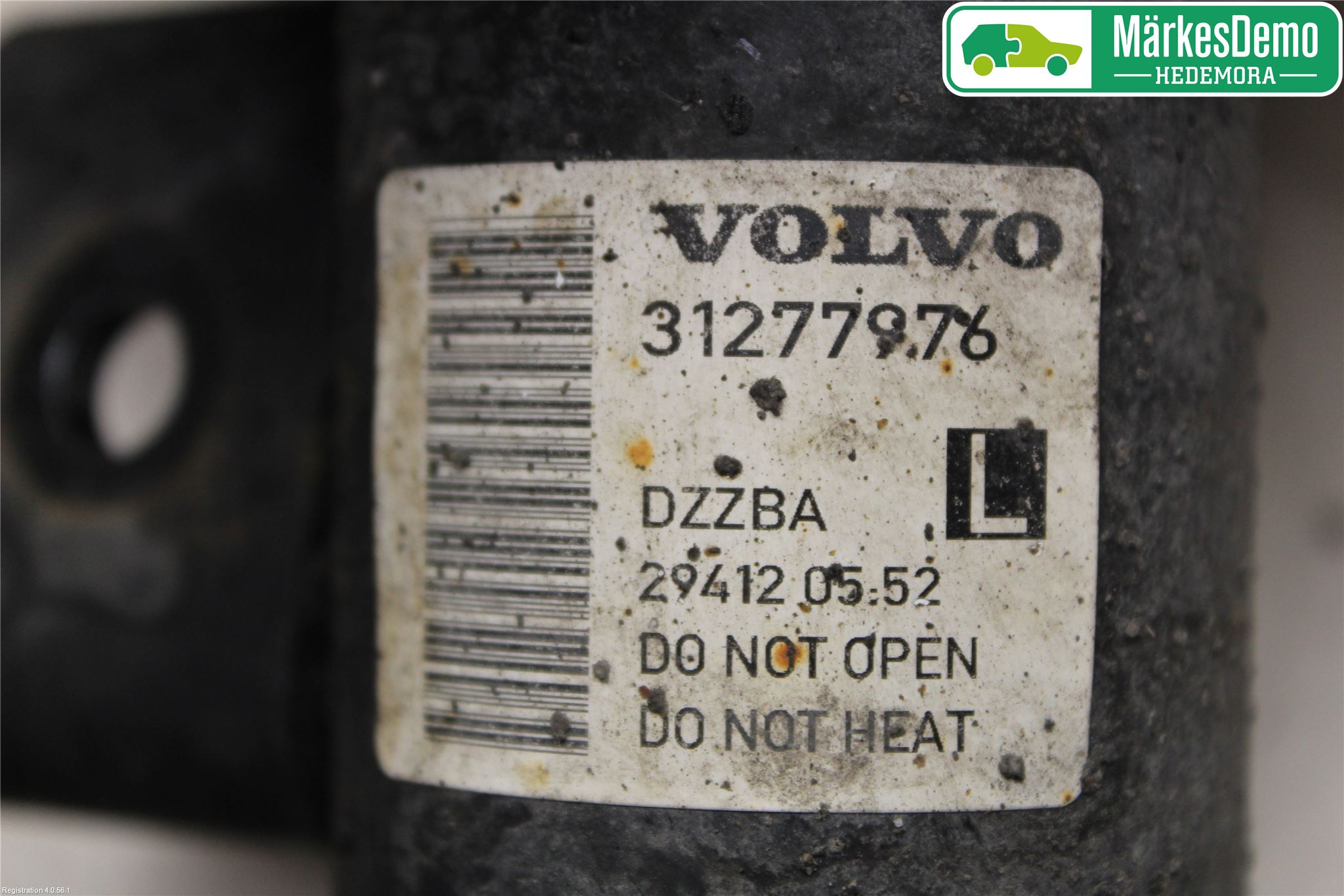 Volvo V60 11-13 Fjærbein Foran Venstre