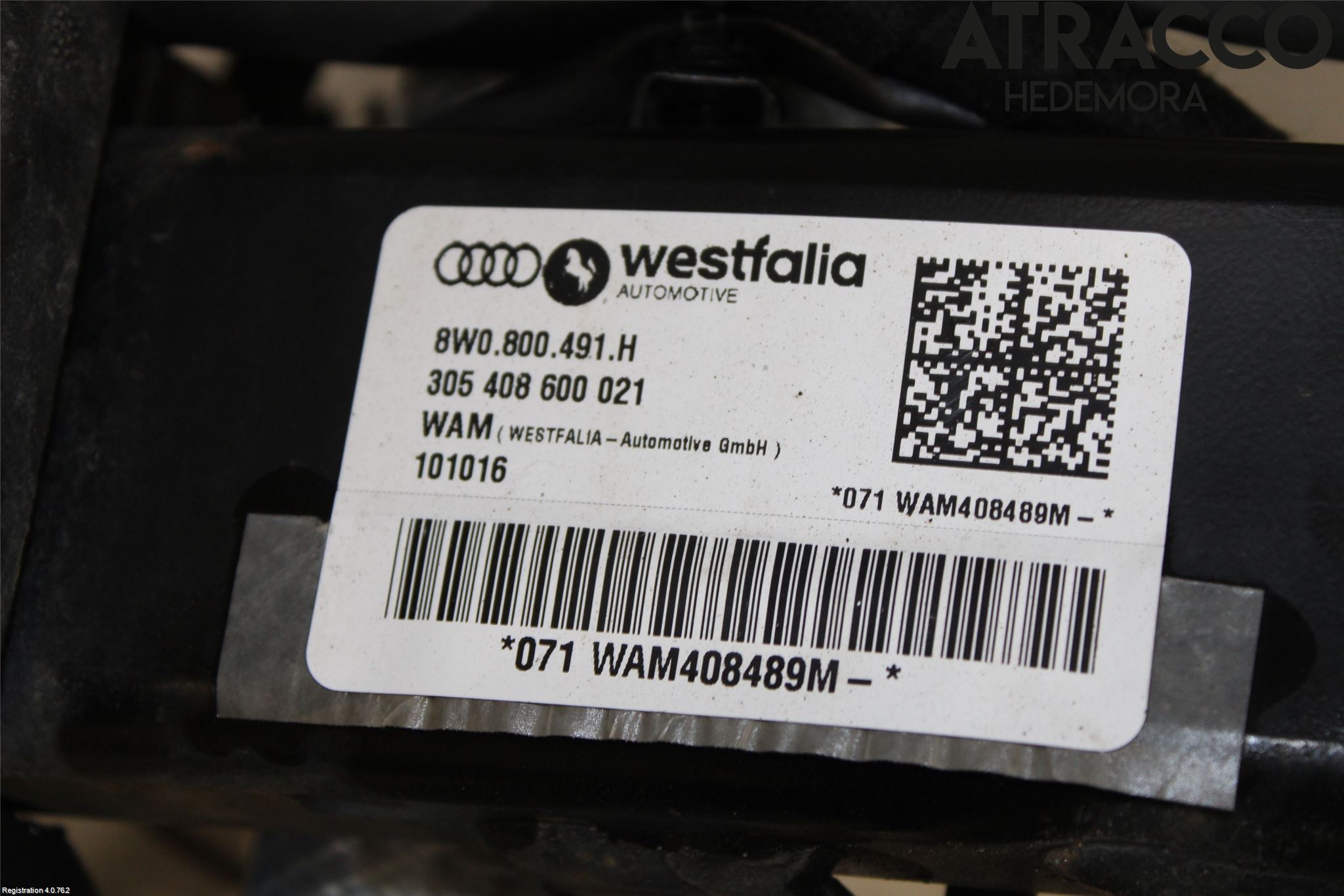 Audi A4/S4 B9 16-19 Tilhengerfeste