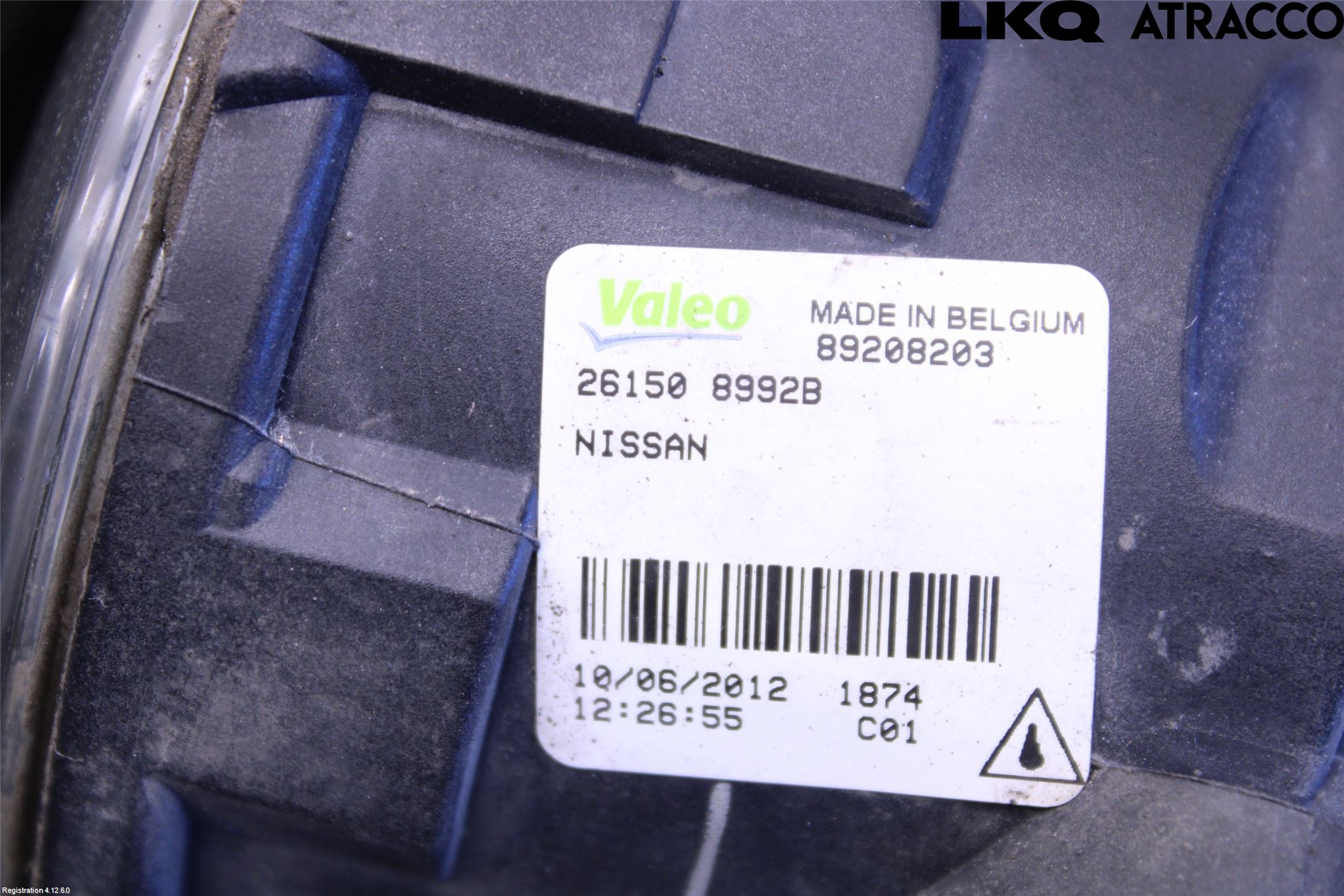 Nissan JUKE 10-14 Frontlykt-Kurve-Tåkelys
