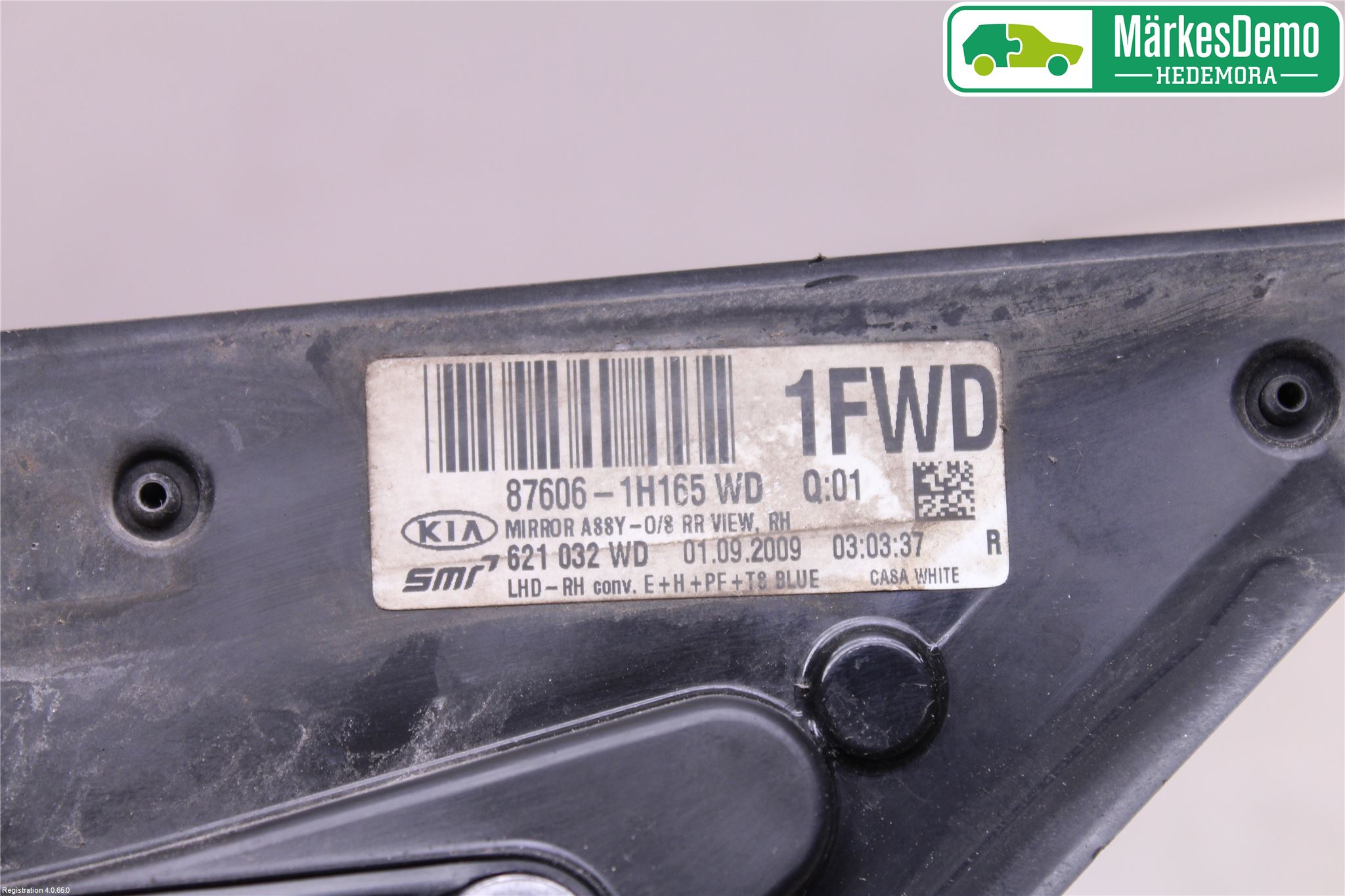 Kia CEED 06-12 Speil H M-El Justering