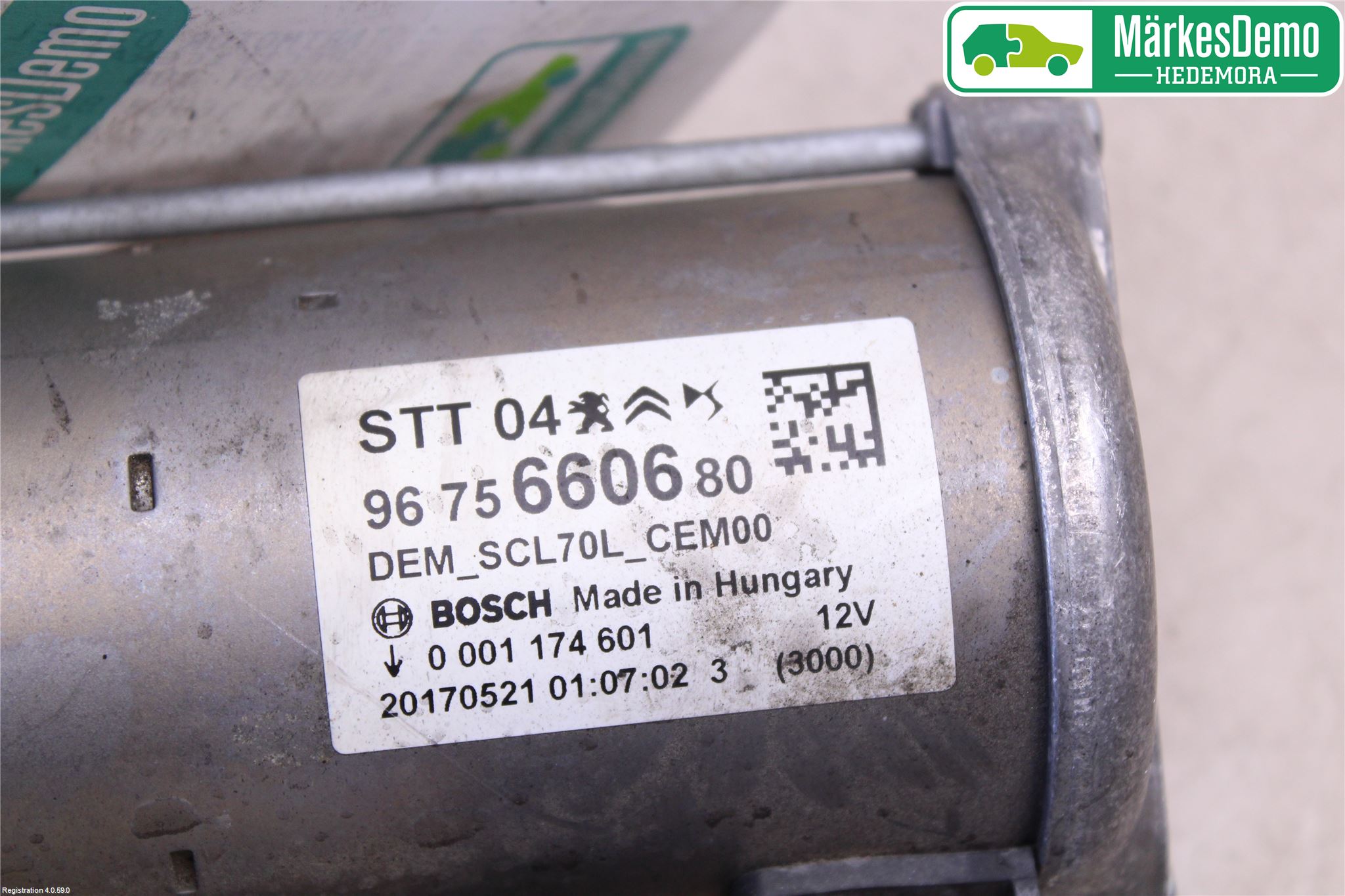 Peugeot 308 14-21 Startmotor Diesel