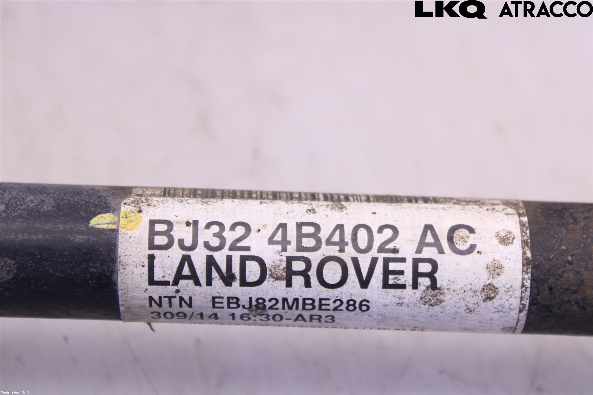 Landrover LAND ROVER RANGE ROVER EVOQUE (L538) 11-18 Drivaksel Bak Kompl Høyre