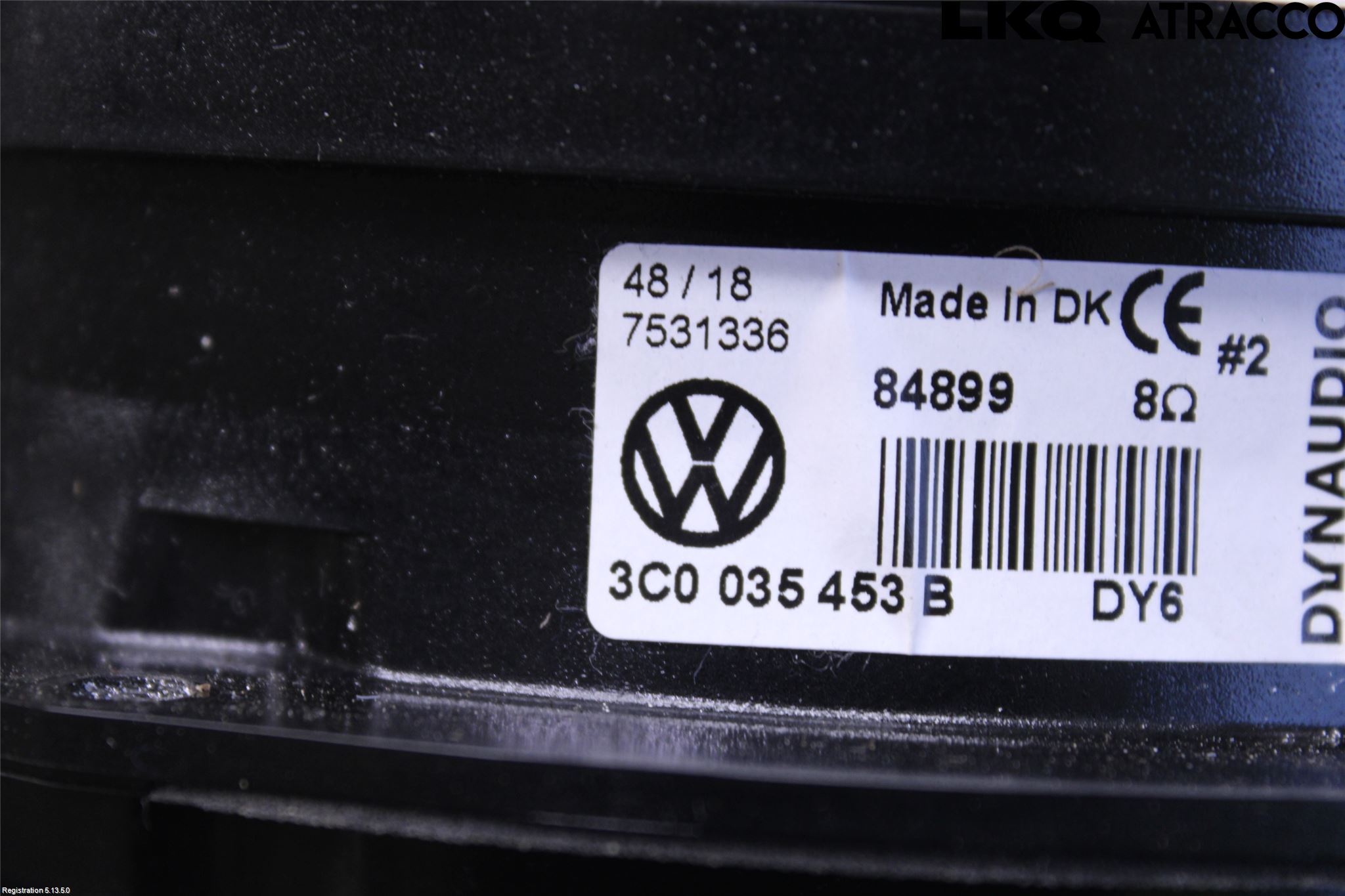 Volkswagen VW TIGUAN 16-24 Innr Høyttaler