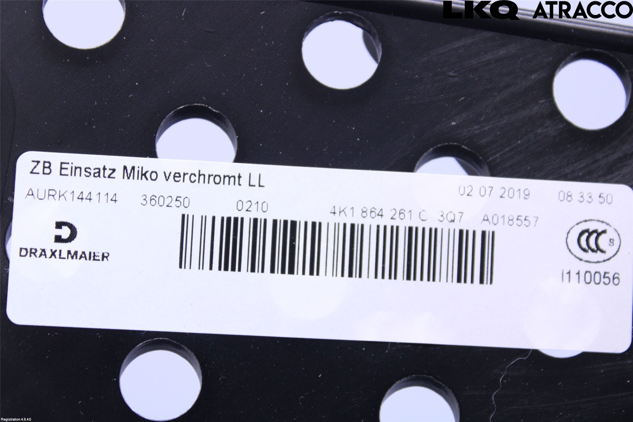 Audi A6 F2/C8 19- Instrumentkonsoll Midt