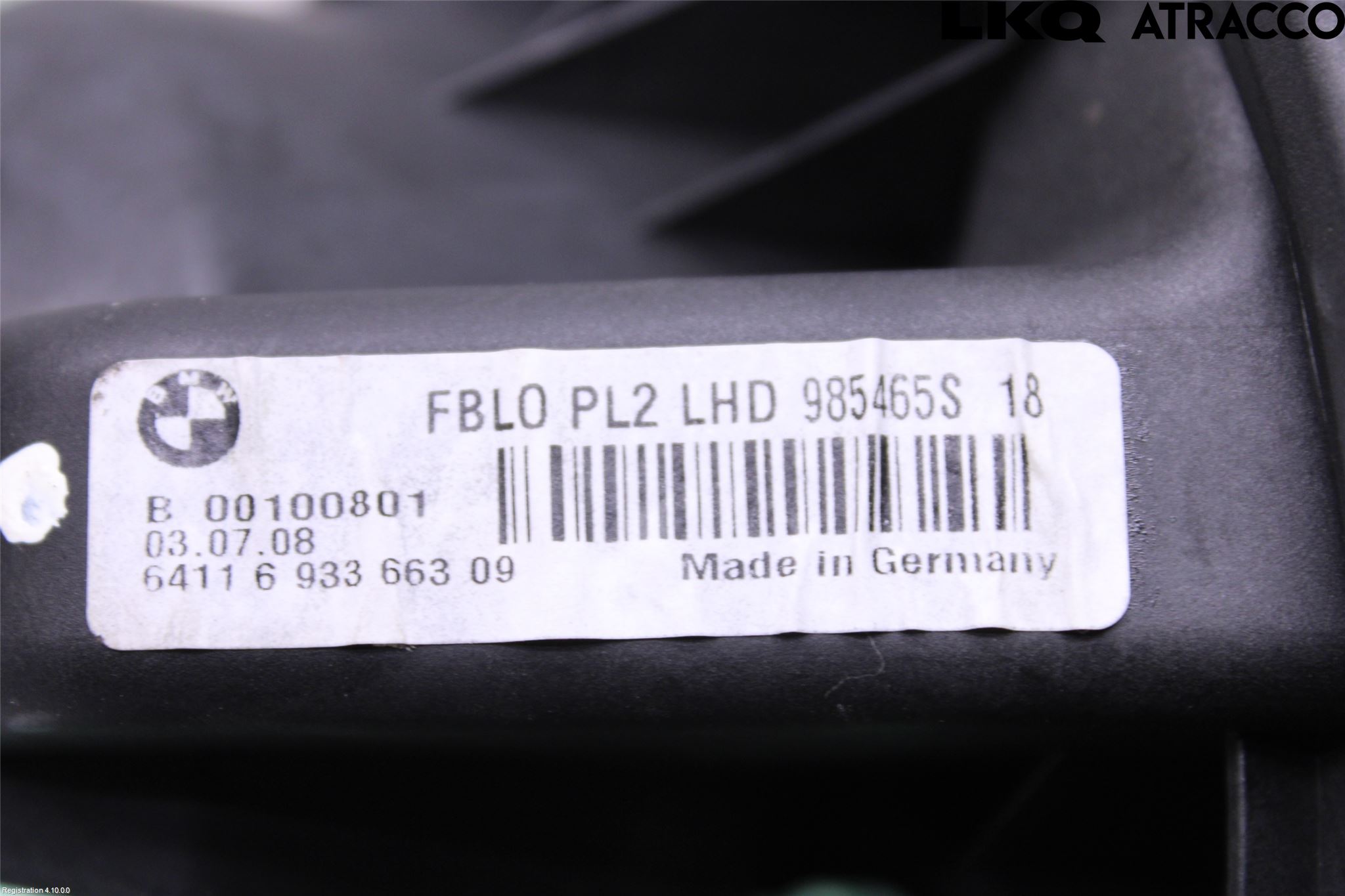 BMW 1 E87/81 5D/3D 03-11 Varme Ac Varmeapparatvifte