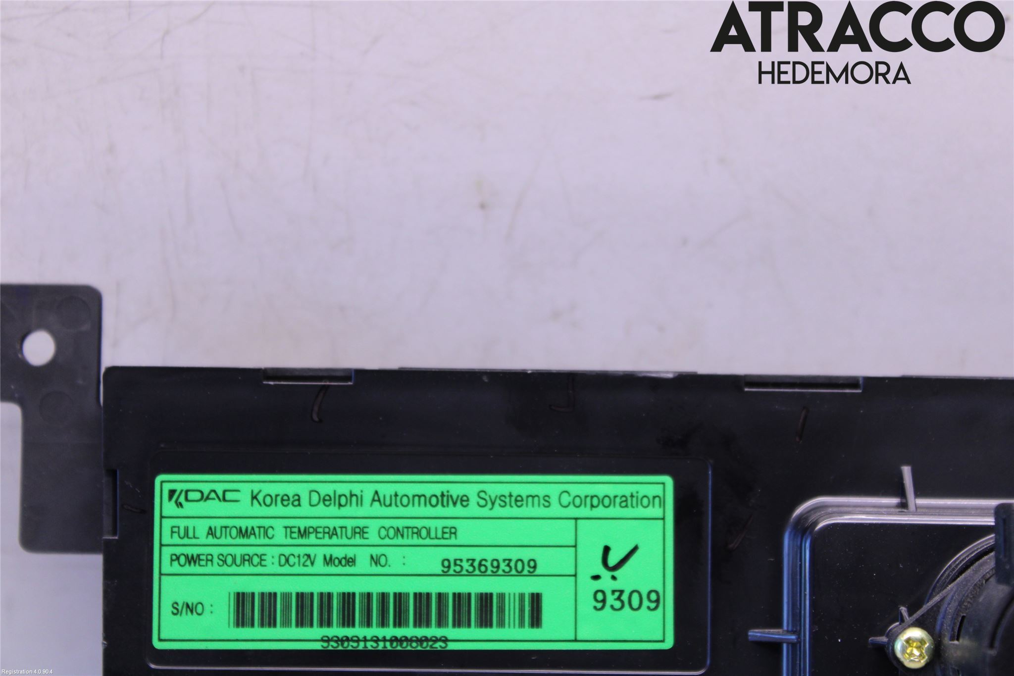 Chevrolet CAPTIVA Varme Ac Betjening-Display