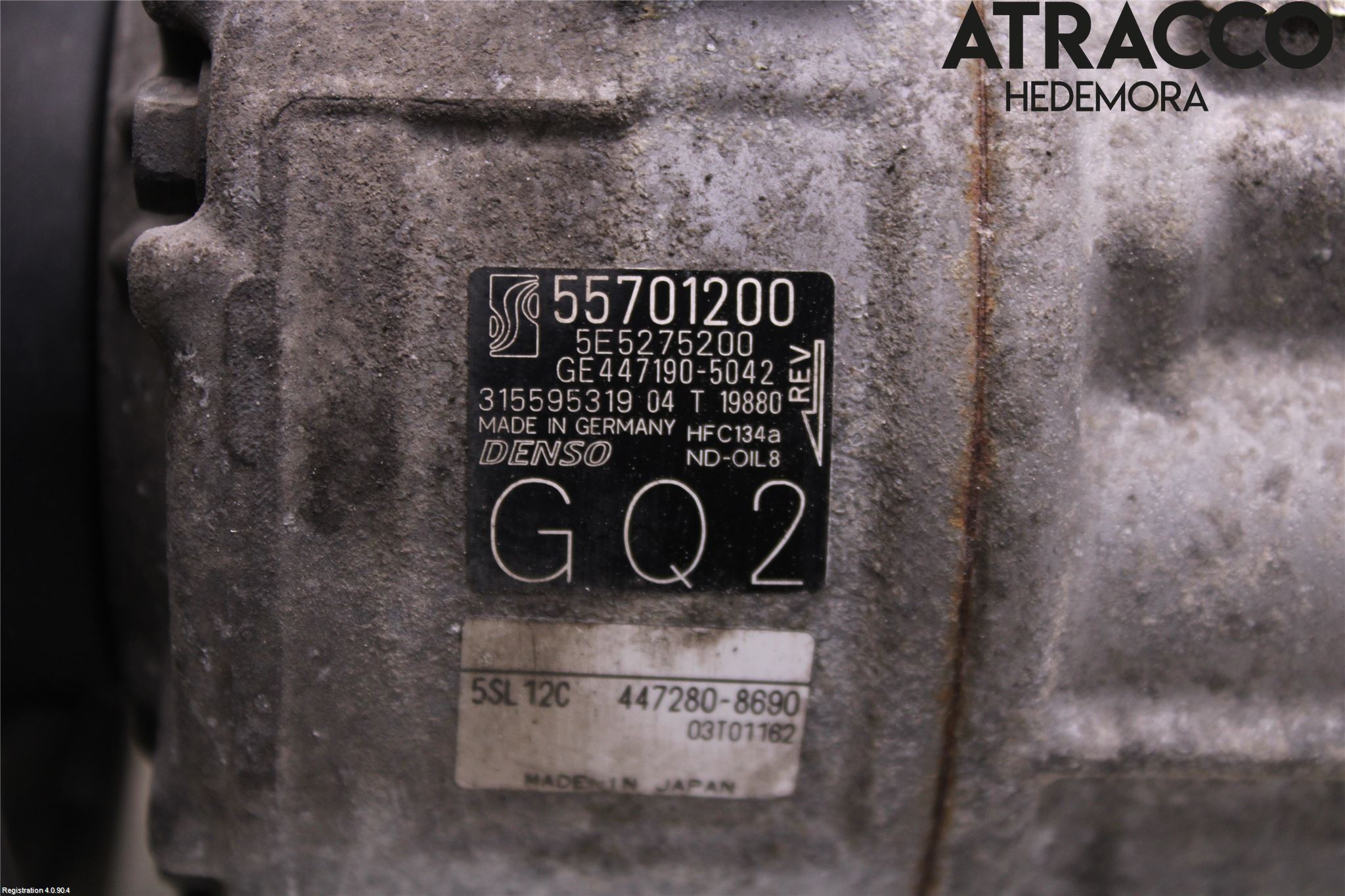 Opel CORSA E 15-19 Varme Ac Kompressor
