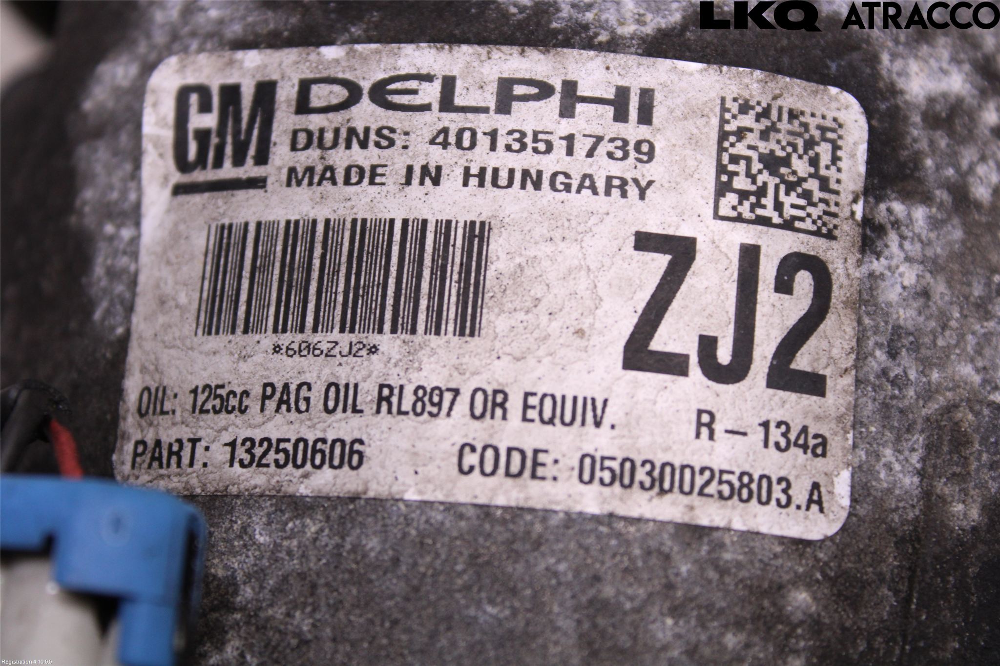 Opel ASTRA J 10-15 Varme Ac Kompressor