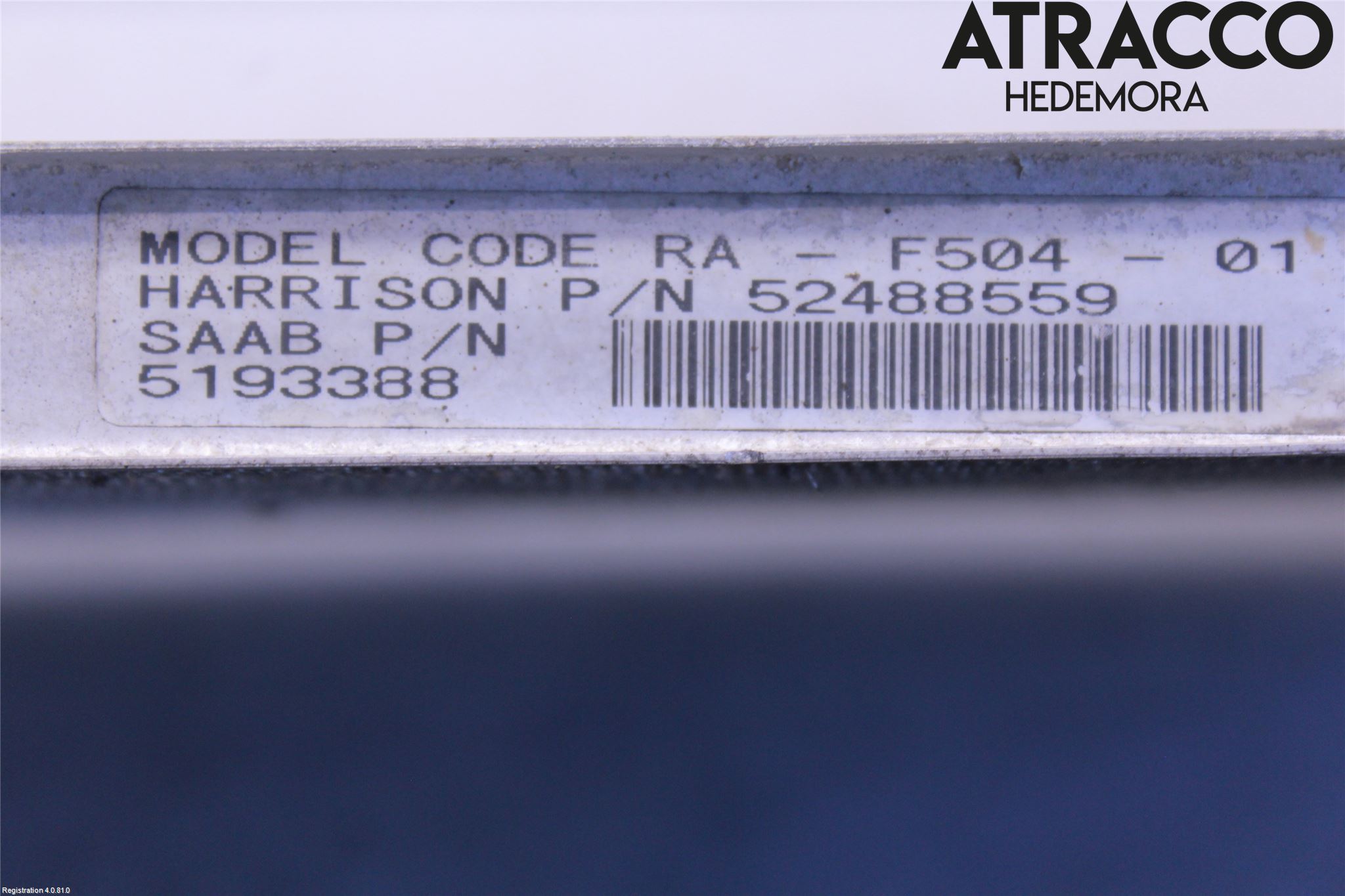 Saab 9-5     06-10 Radiator Automat