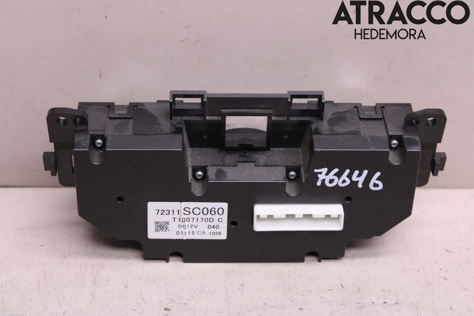 Subaru FORESTER SH  08-13 Varme Ac Betjening-Display
