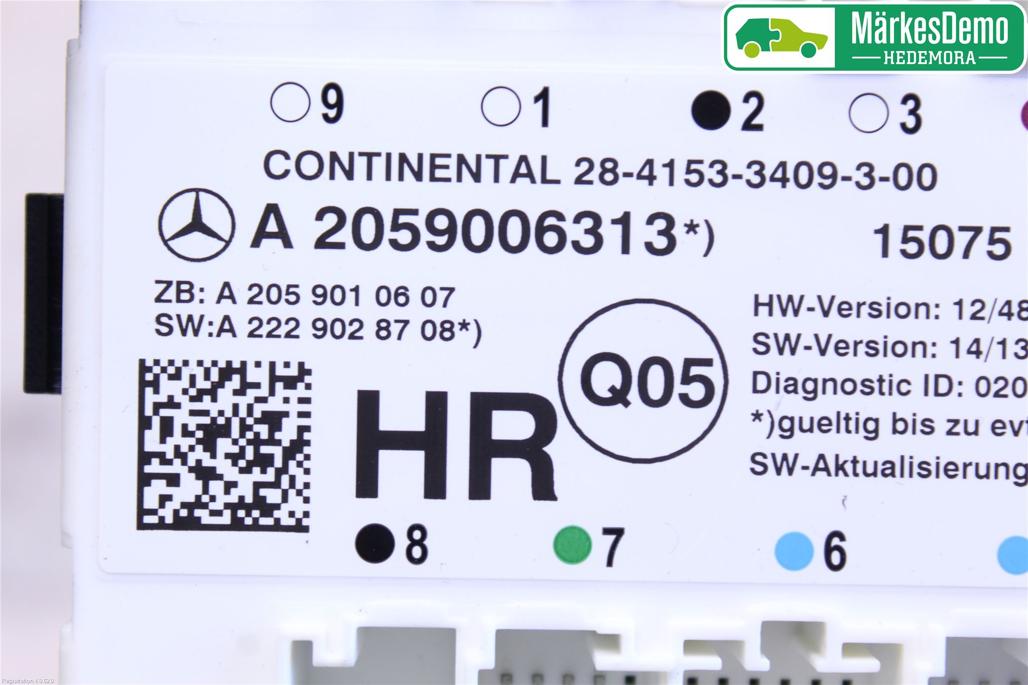 Mercedes-Benz MB C-KLASS (W205) 14-21 Styreenhet Dør
