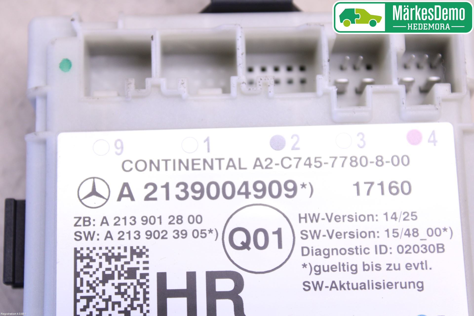 Mercedes-Benz MB E-KLASS (W213) 16-23 Styreenhet Dør