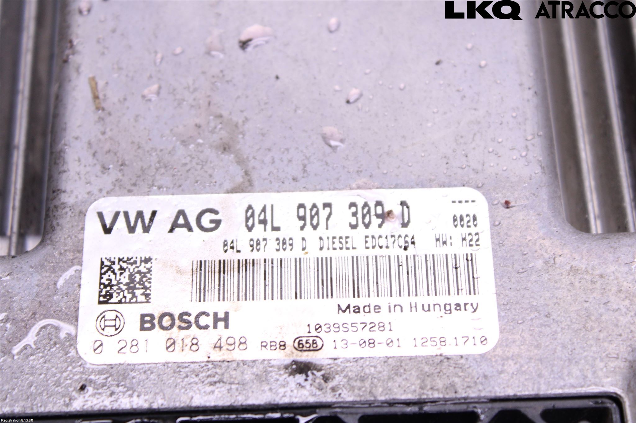 Audi A3/S3 8V 13-20 Styreenhet Dieselpumpe
