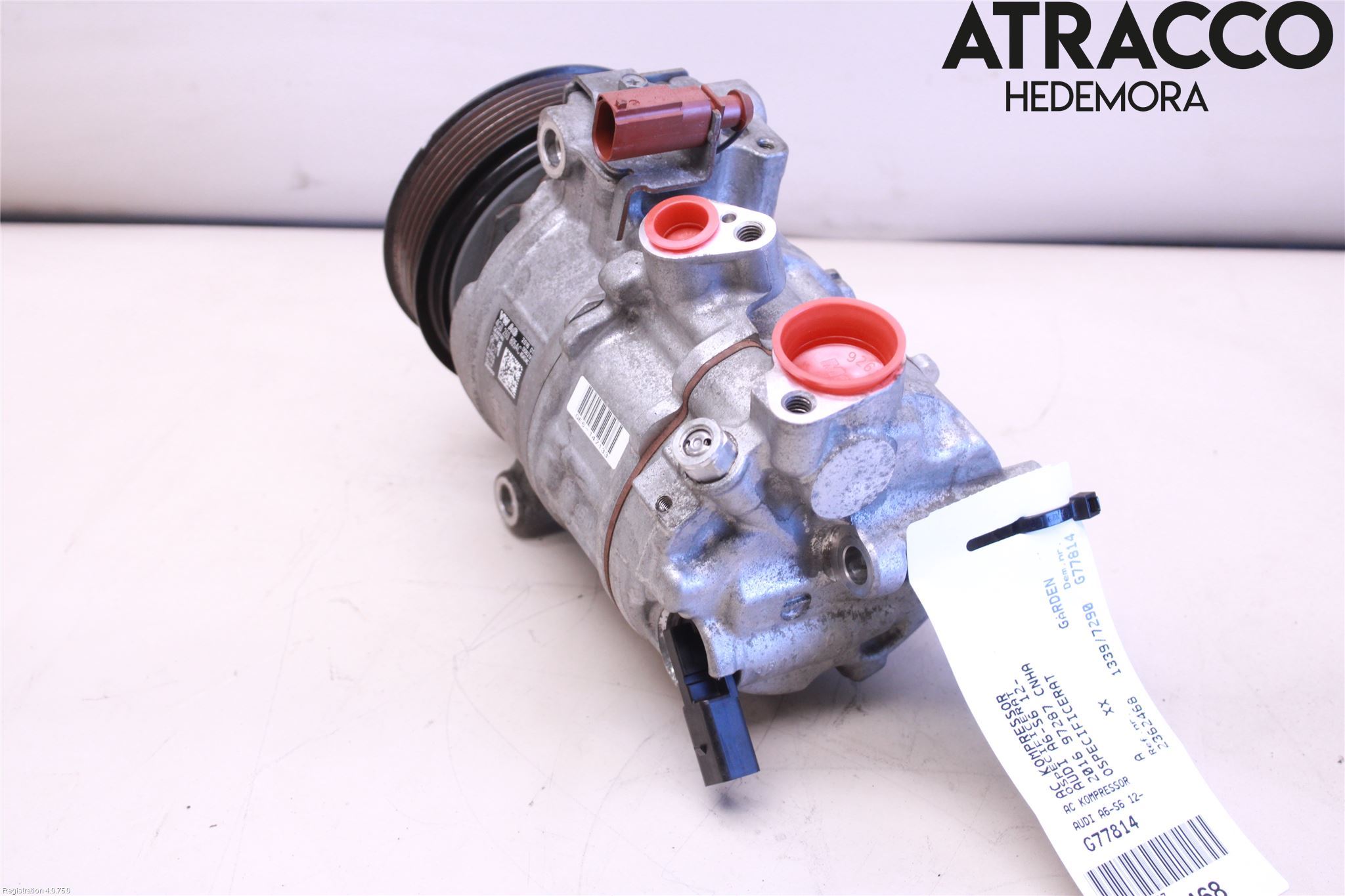 Audi A6/S6 4G 11-18 Varme Ac Kompressor