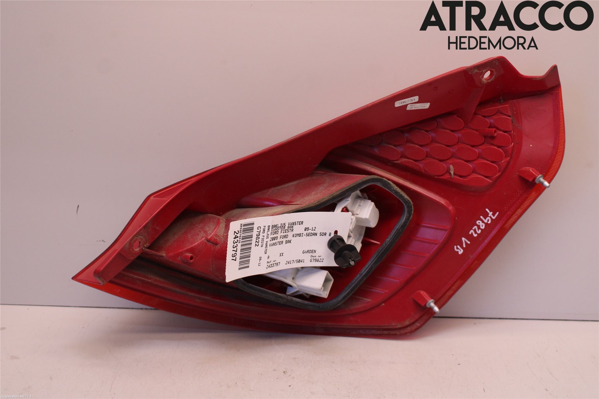 Ford FIESTA 09-12 Baklykt Venstre