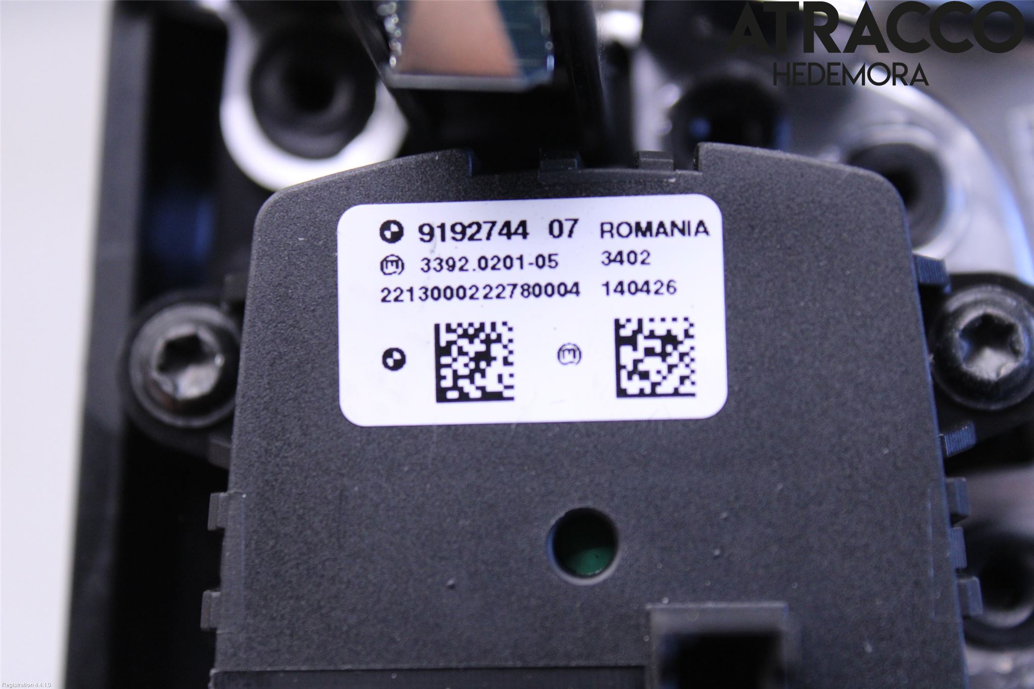 BMW 5 F10/F11/F18 09-17 Bryter Hovedlys
