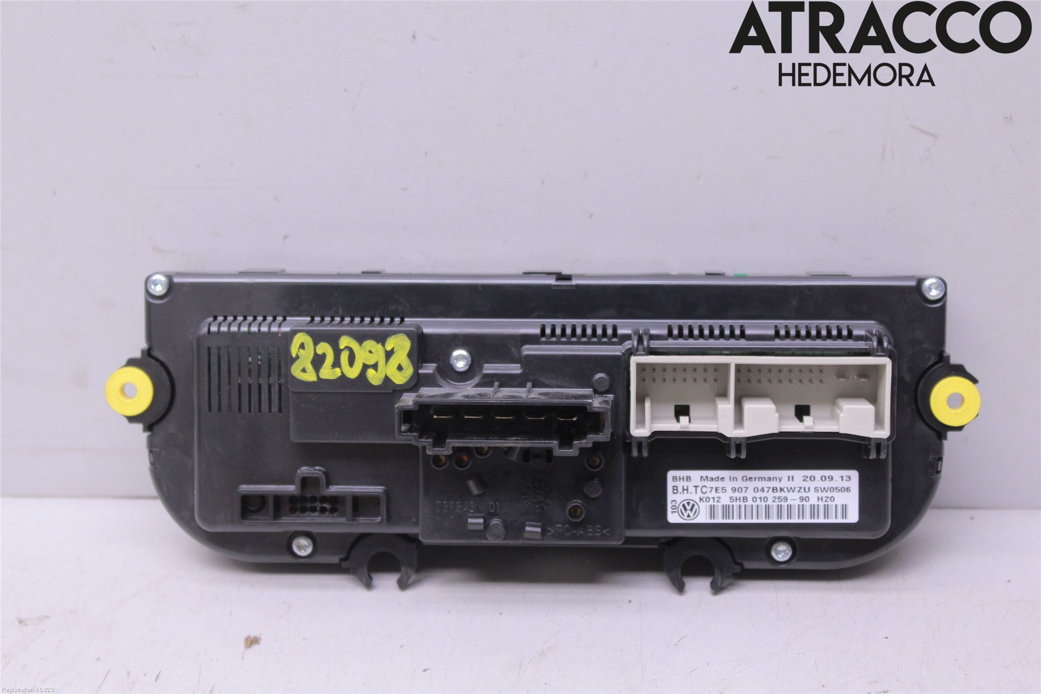 Volkswagen VW TRANSP/CARAVELLE (T5) 04-15 Varme Ac Betjening-Display